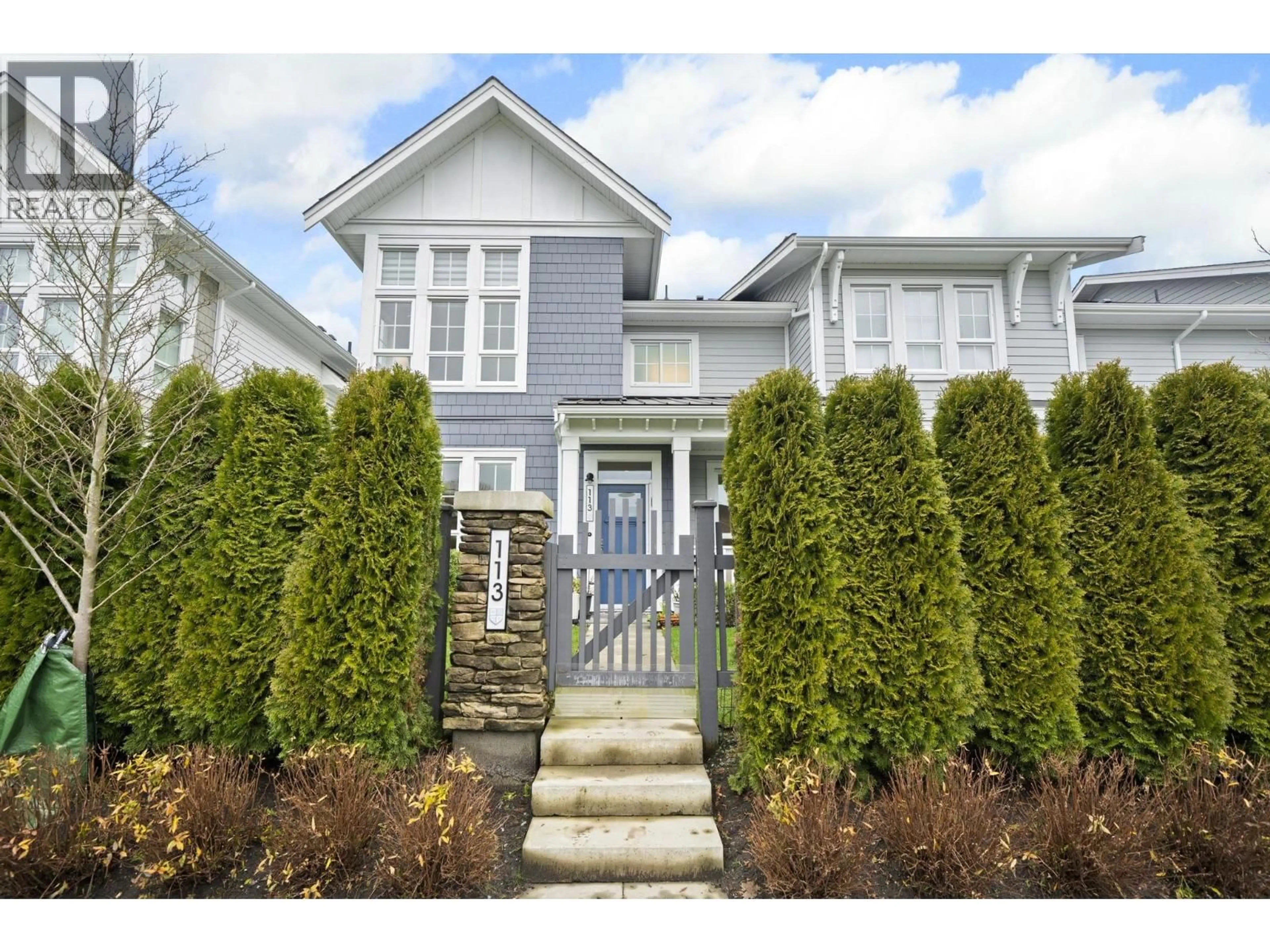 Home with vinyl exterior material, street for 113 - 5311 ADMIRAL WAY, Delta British Columbia V4K0E2