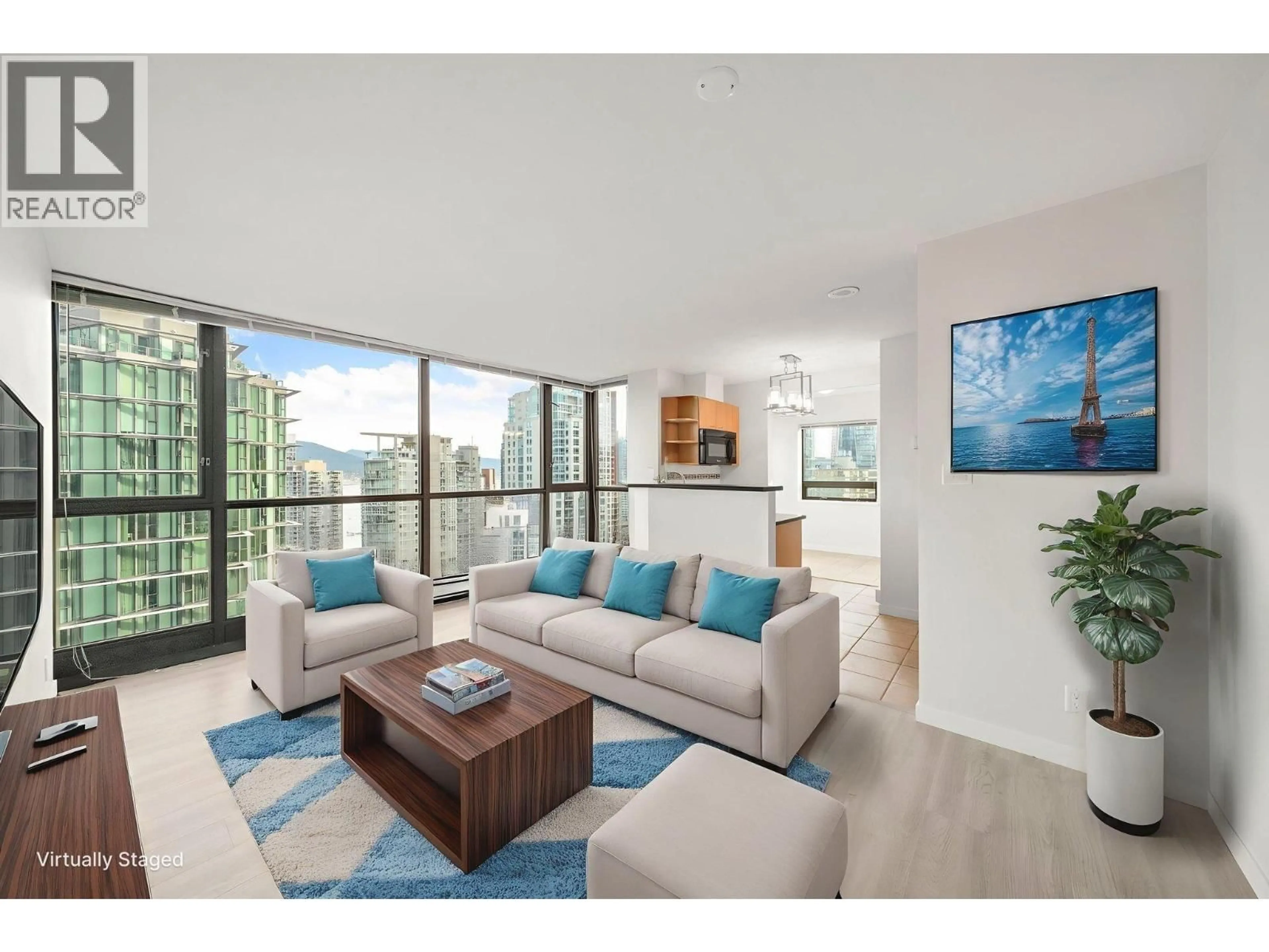 Living room with furniture, unknown for 2502 - 1331 ALBERNI STREET, Vancouver British Columbia V6E4S1