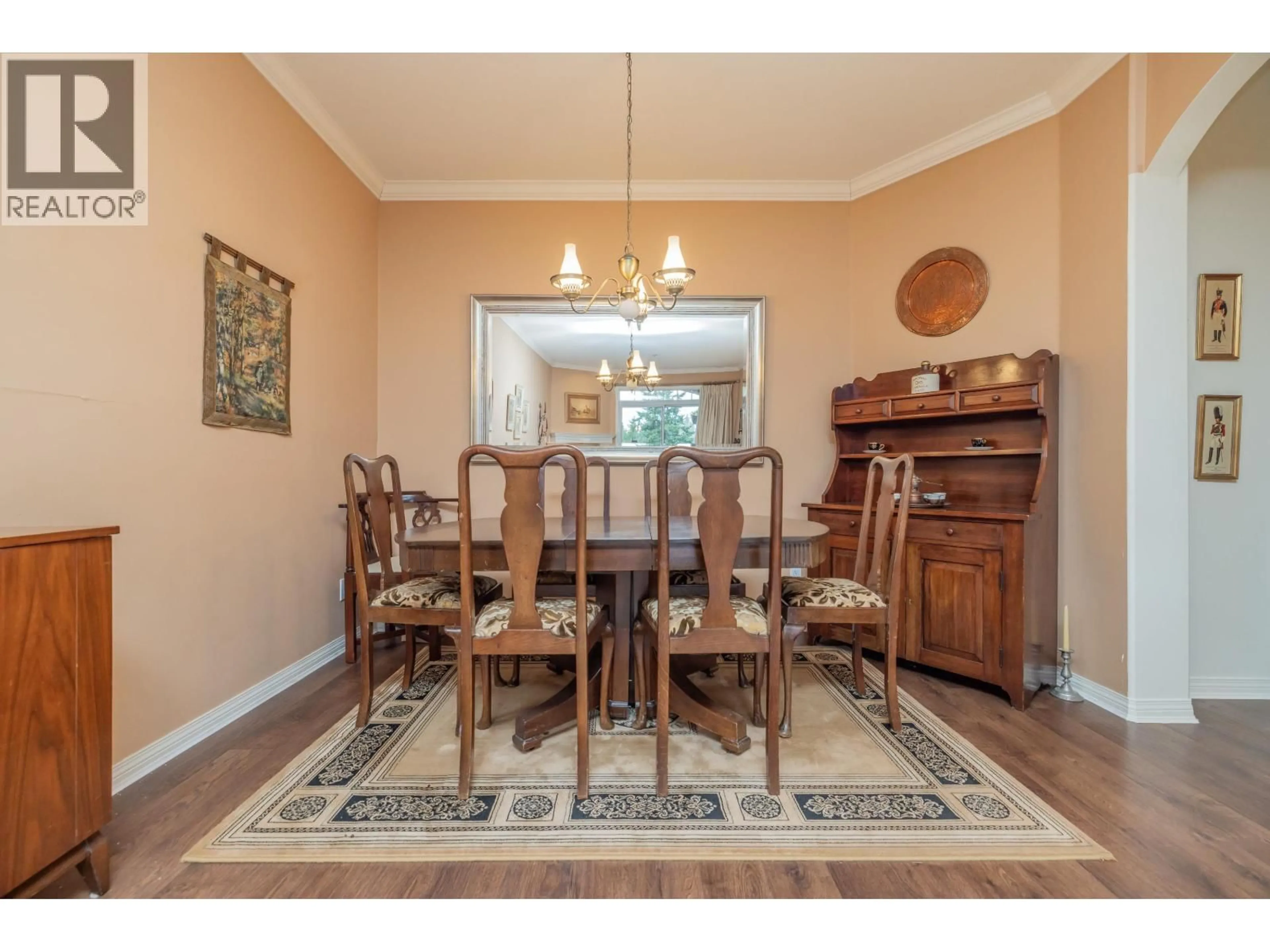 Dining room, wood/laminate floor for 110 - 1300 HUNTER ROAD, Delta British Columbia V4L1Y8