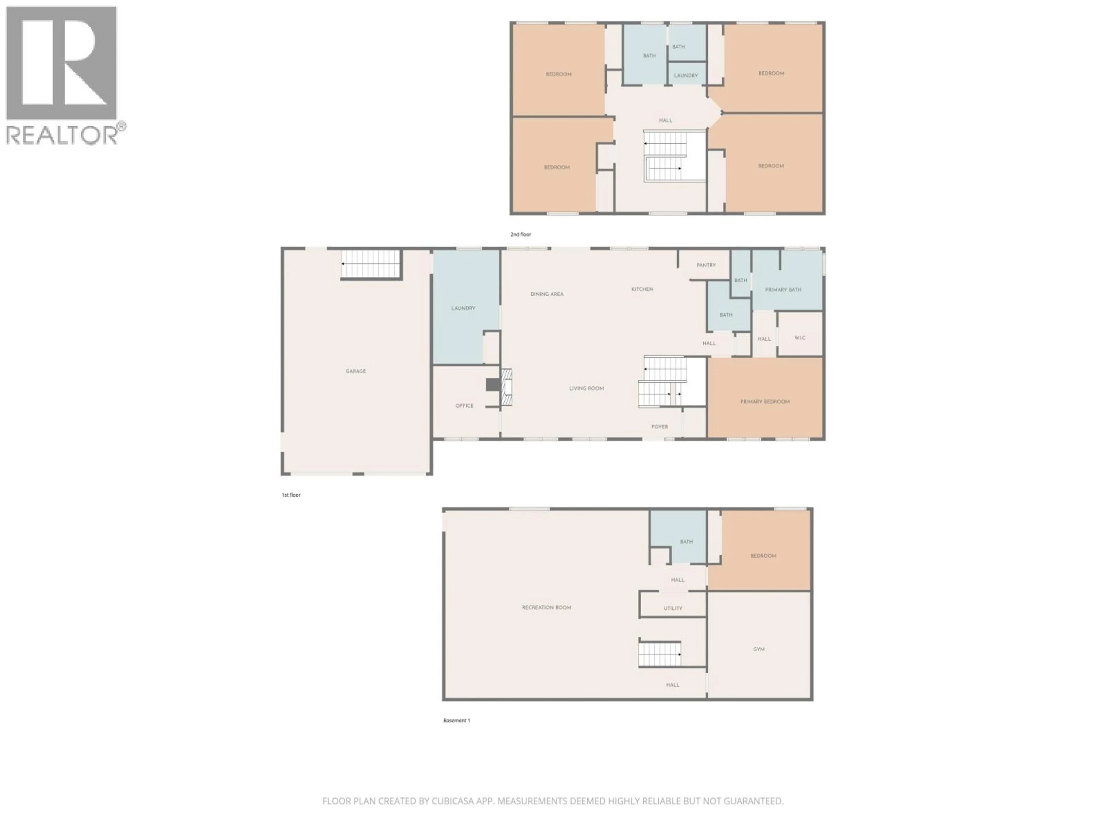 Floor plan for 3820 REEVES DRIVE, Prince George British Columbia V2N5Y2