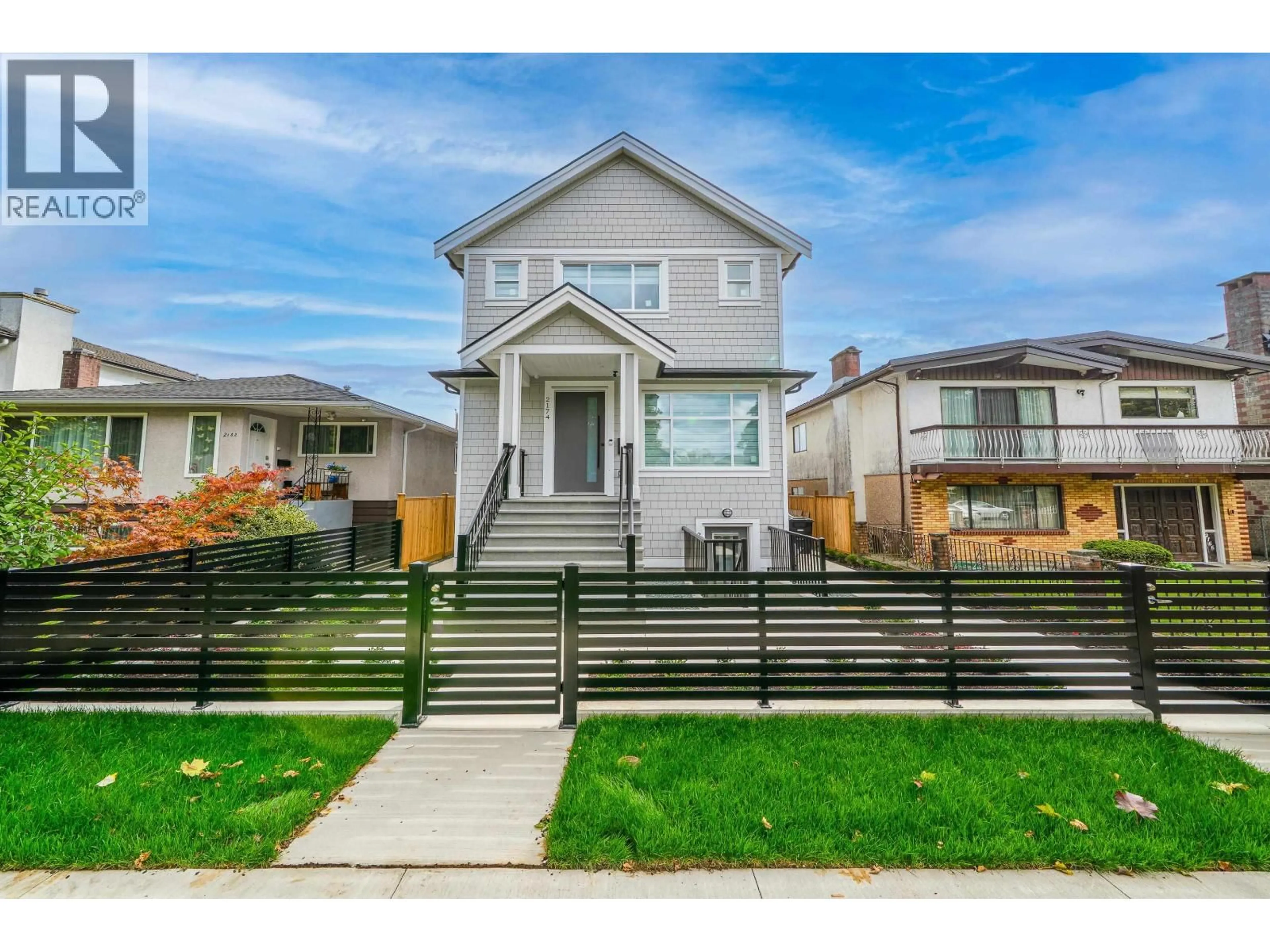 Home with vinyl exterior material, street for 2174 46TH AVENUE, Vancouver British Columbia V5P1P4