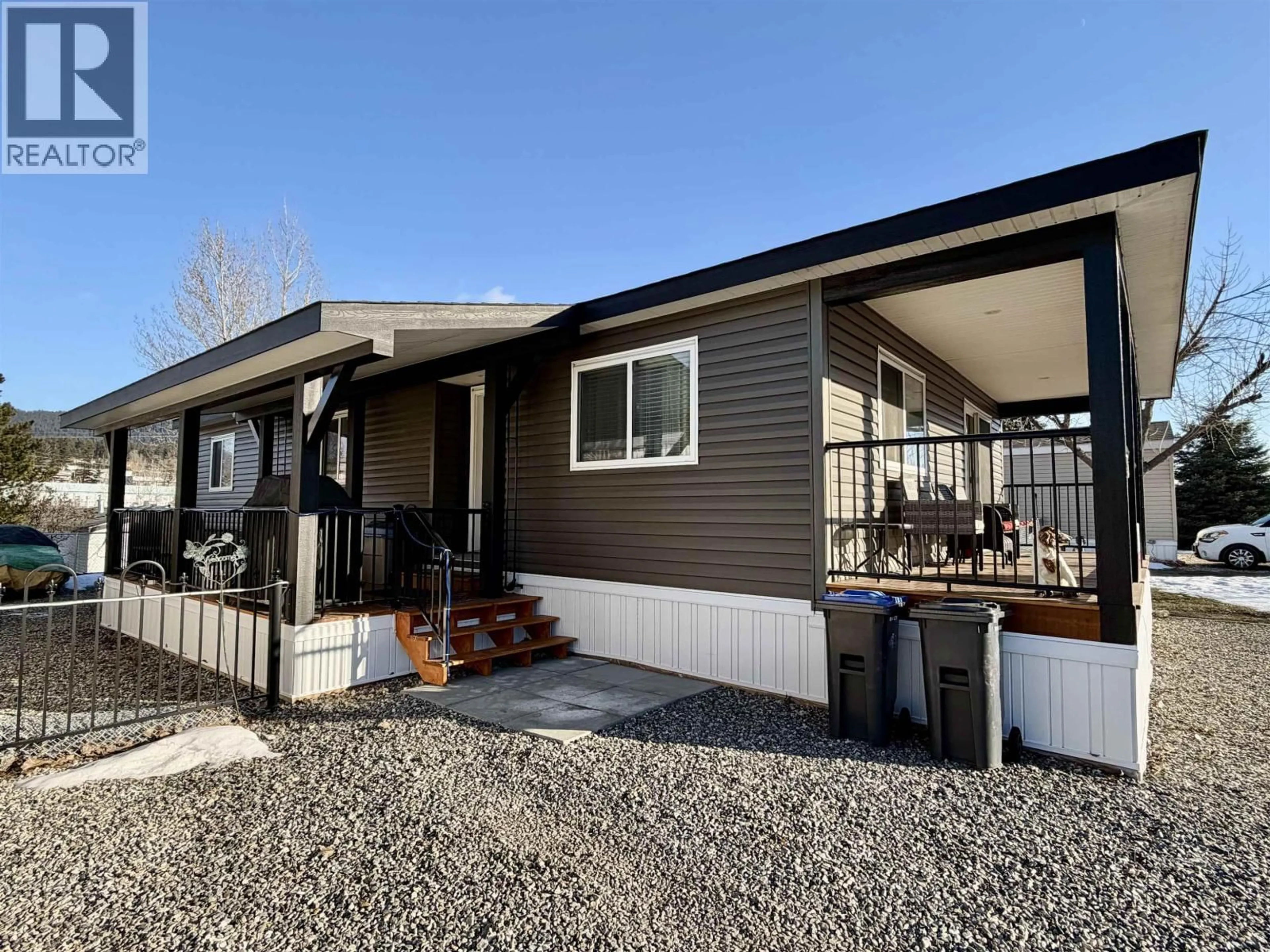 Home with vinyl exterior material, street for 56 - 3001 MACKENZIE AVENUE, Williams Lake British Columbia V2G3N9