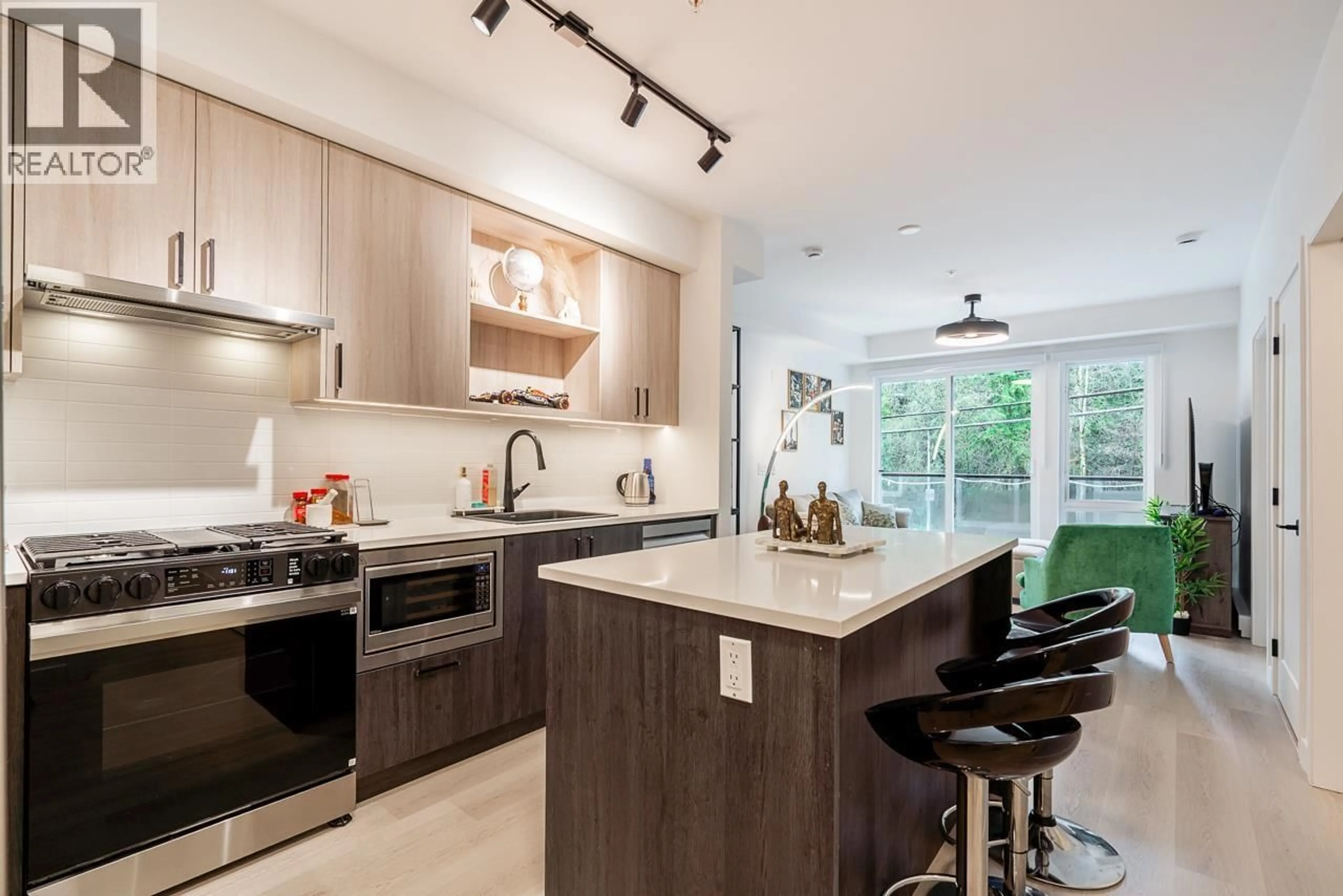 Open concept kitchen, unknown for 219 - 2002 ST. GEORGE STREET, Port Moody British Columbia V3H0N4