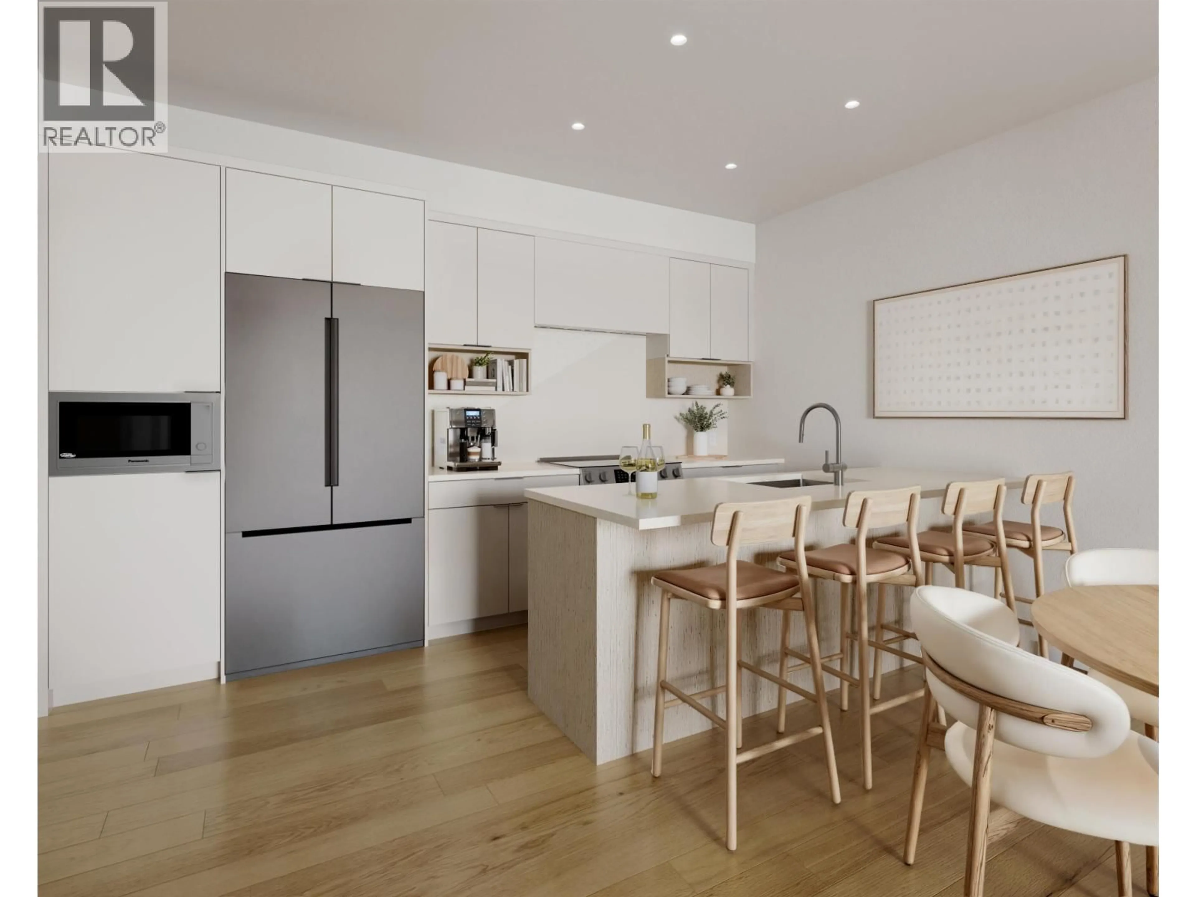 Open concept kitchen, wood/laminate floor for 102 - 1050 FINCH DRIVE, Squamish British Columbia V0V0V0