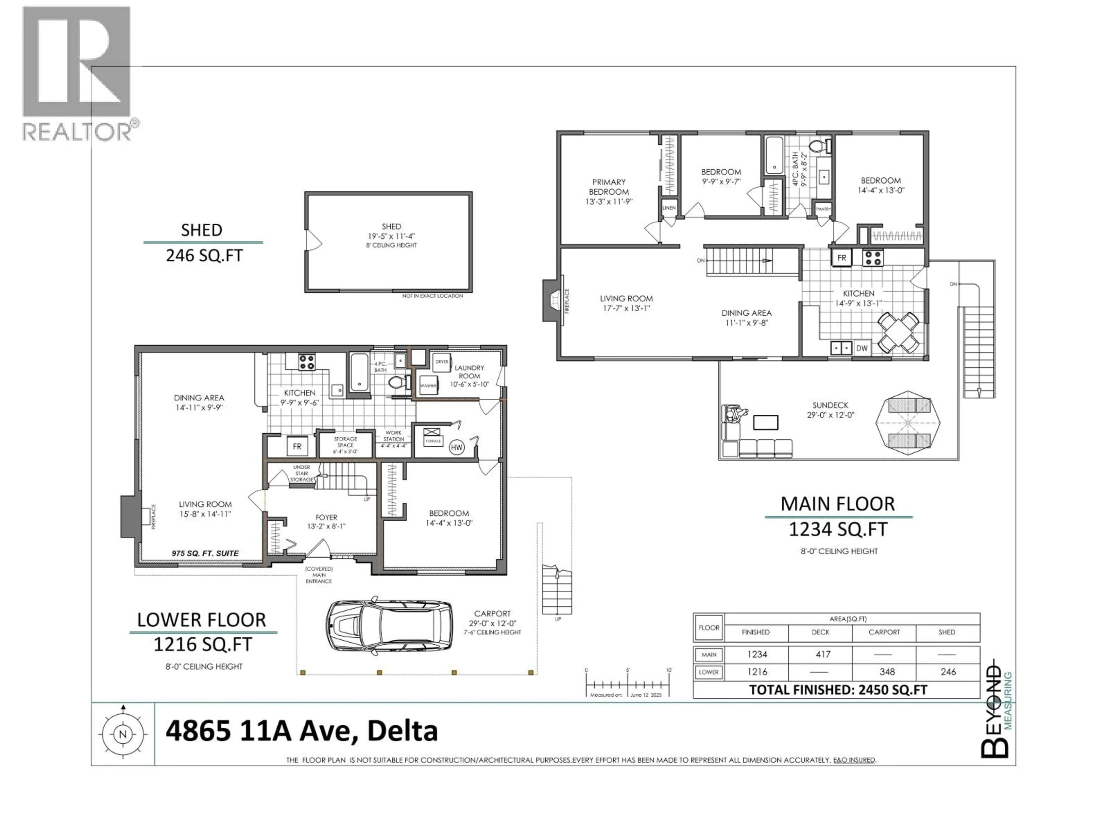 Floor plan for 4865 11A AVENUE, Delta British Columbia V4M1Z5