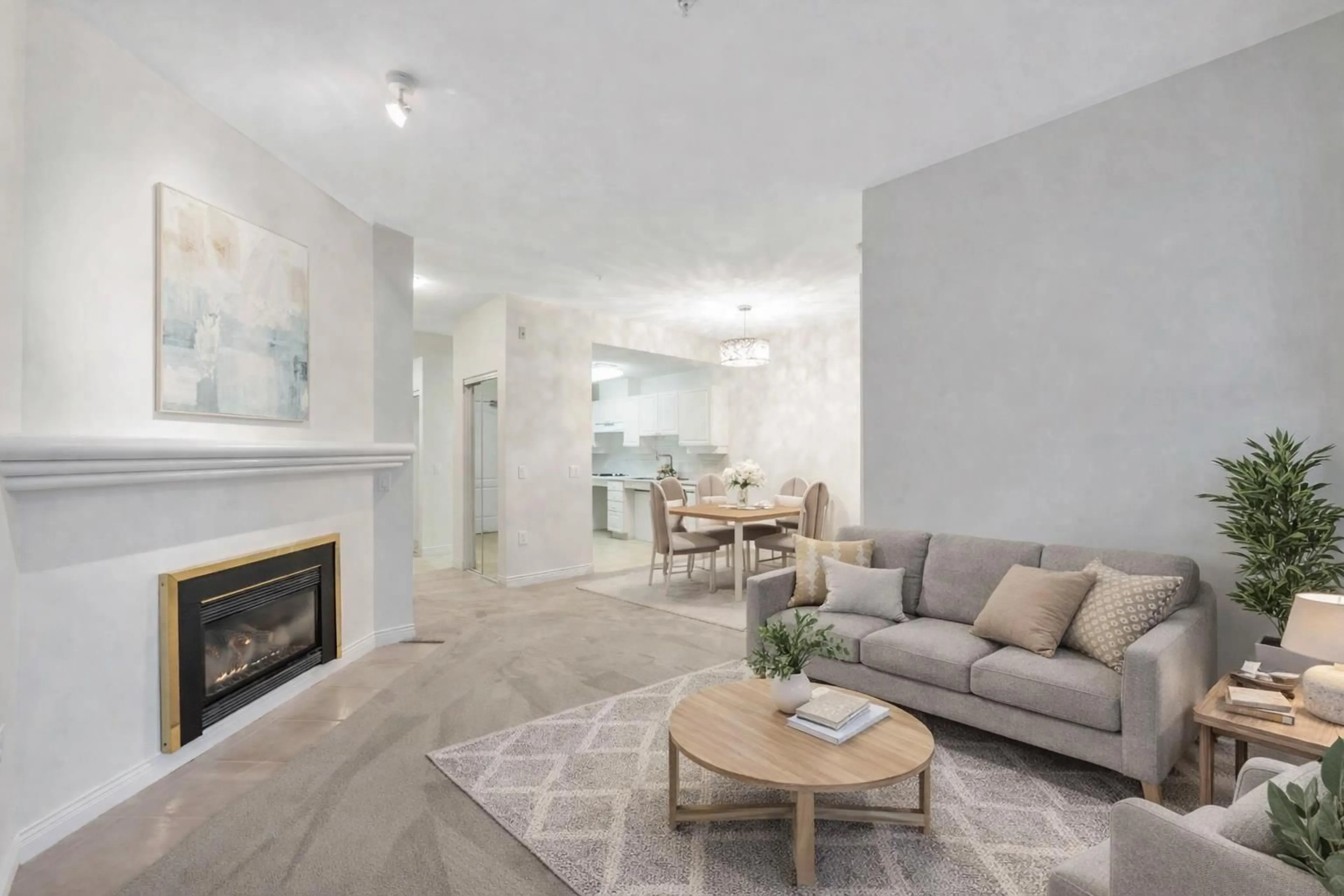 Living room with furniture, unknown for 107 - 20237 54 AVENUE, Langley British Columbia V3A3W2