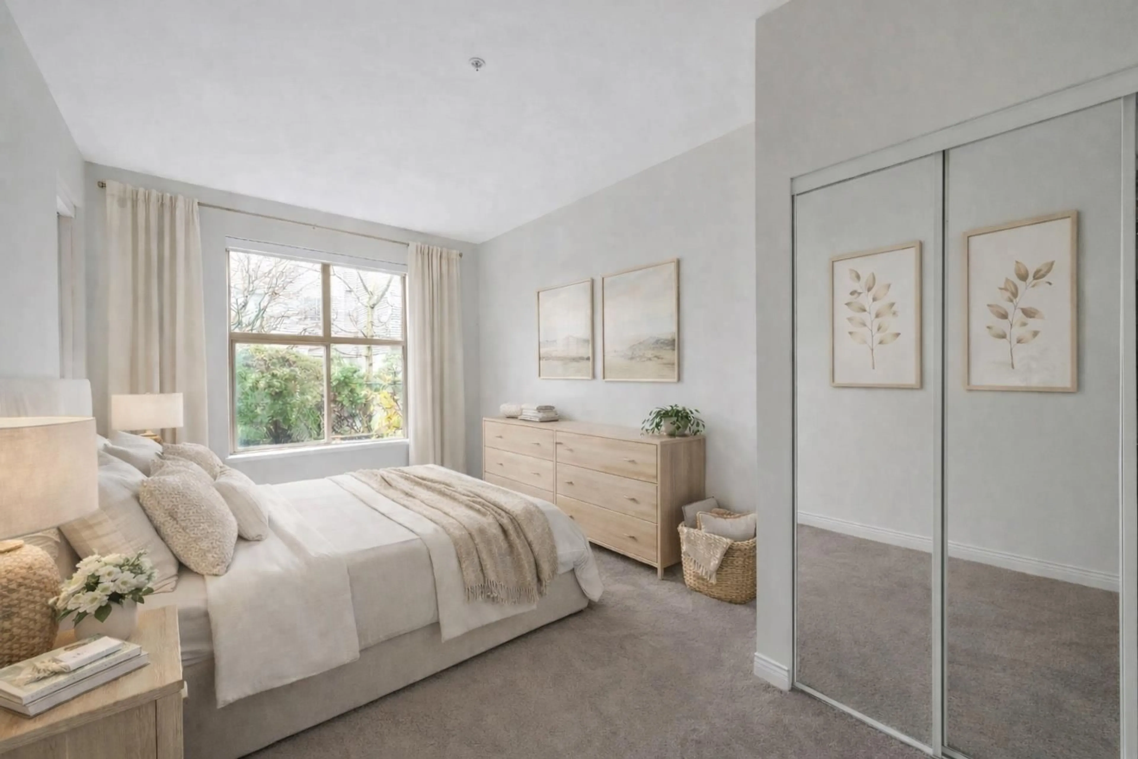 Bedroom with bed, unknown for 107 - 20237 54 AVENUE, Langley British Columbia V3A3W2