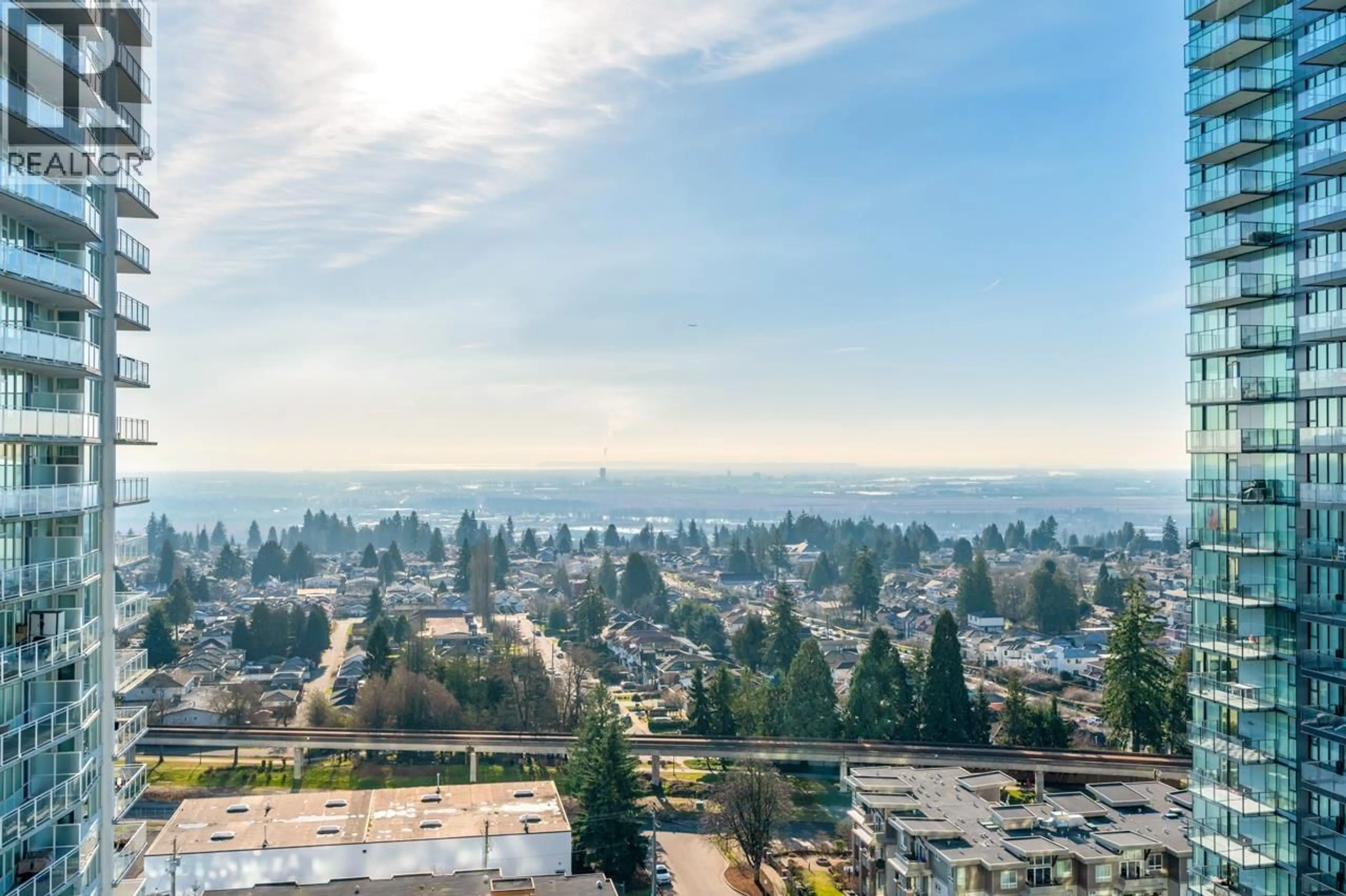 A pic from outside/outdoor area/front of a property/back of a property/a pic from drone, mountain view for 1901 - 6700 DUNBLANE AVENUE, Burnaby British Columbia V5H0J3