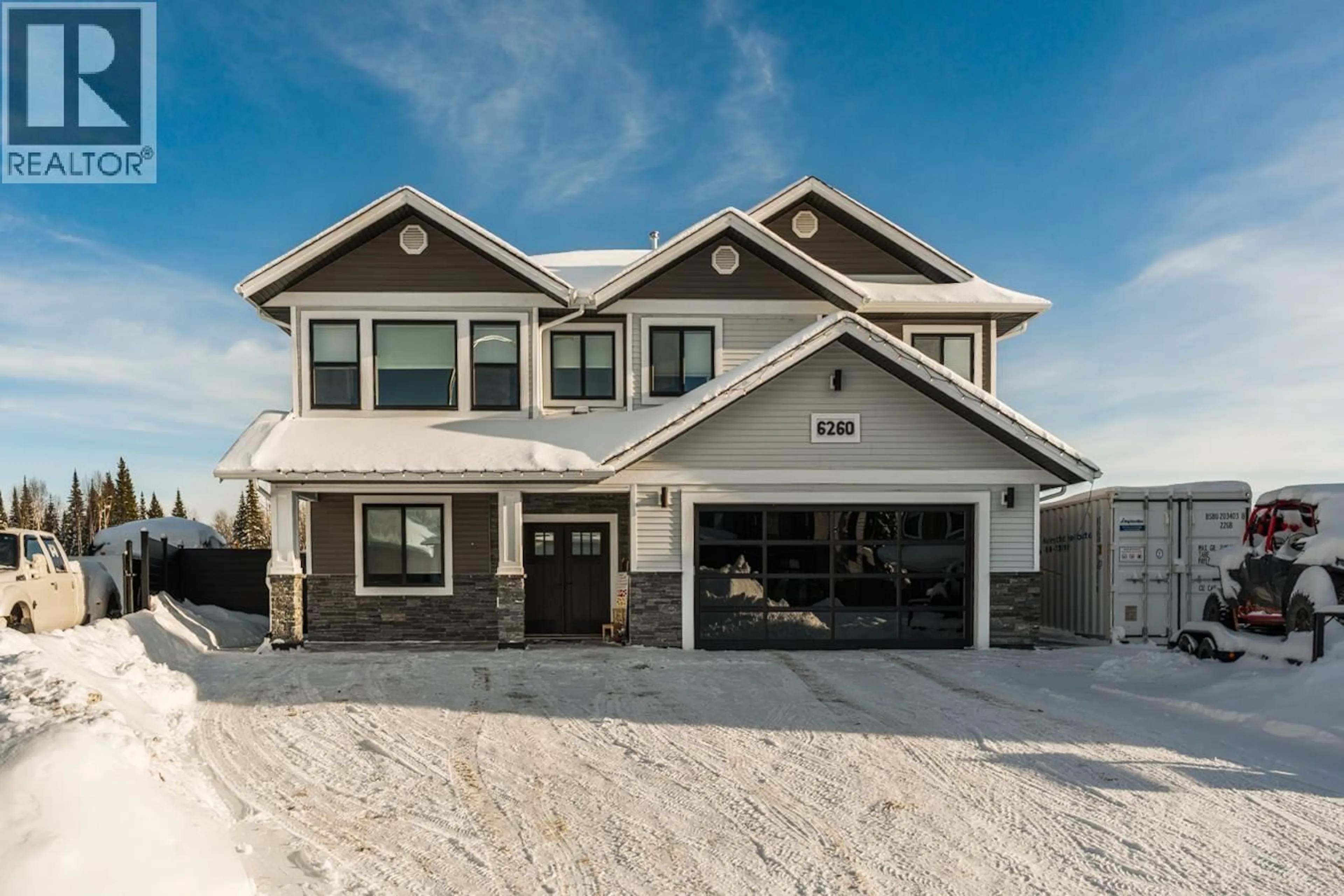 Home with vinyl exterior material, unknown for 6260 ORBIN PLACE, Prince George British Columbia V2K4X8