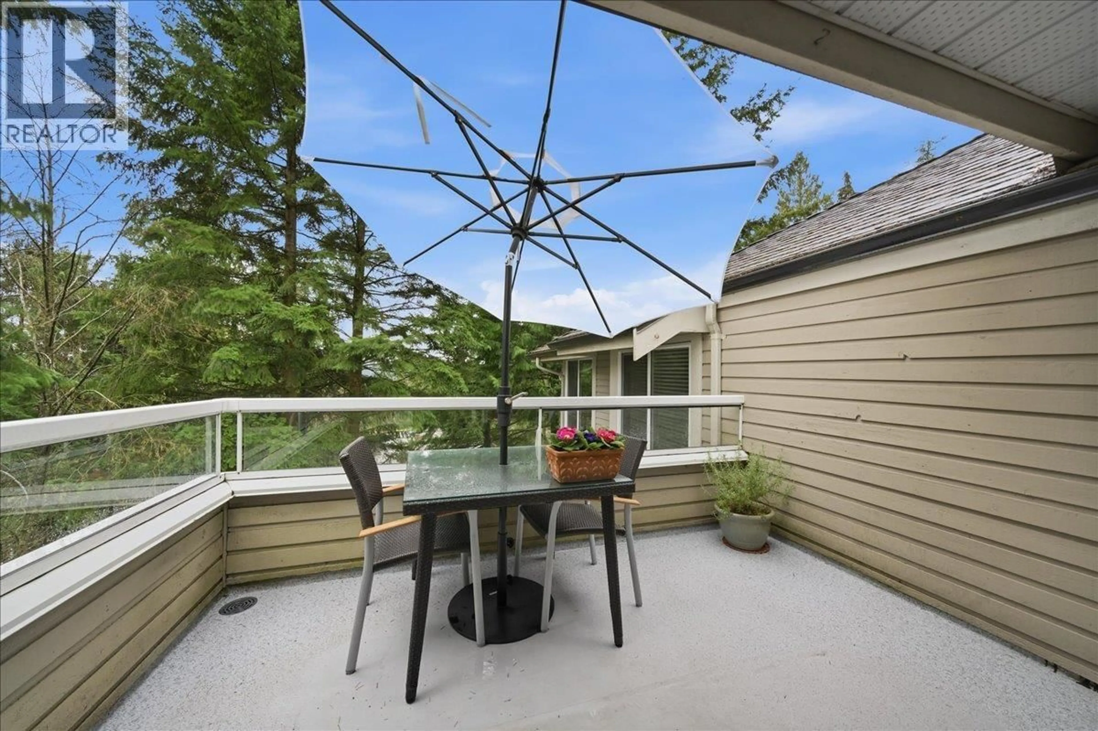 Patio, water/lake/river/ocean view for 63 - 181 RAVINE DRIVE, Port Moody British Columbia V3H4T3
