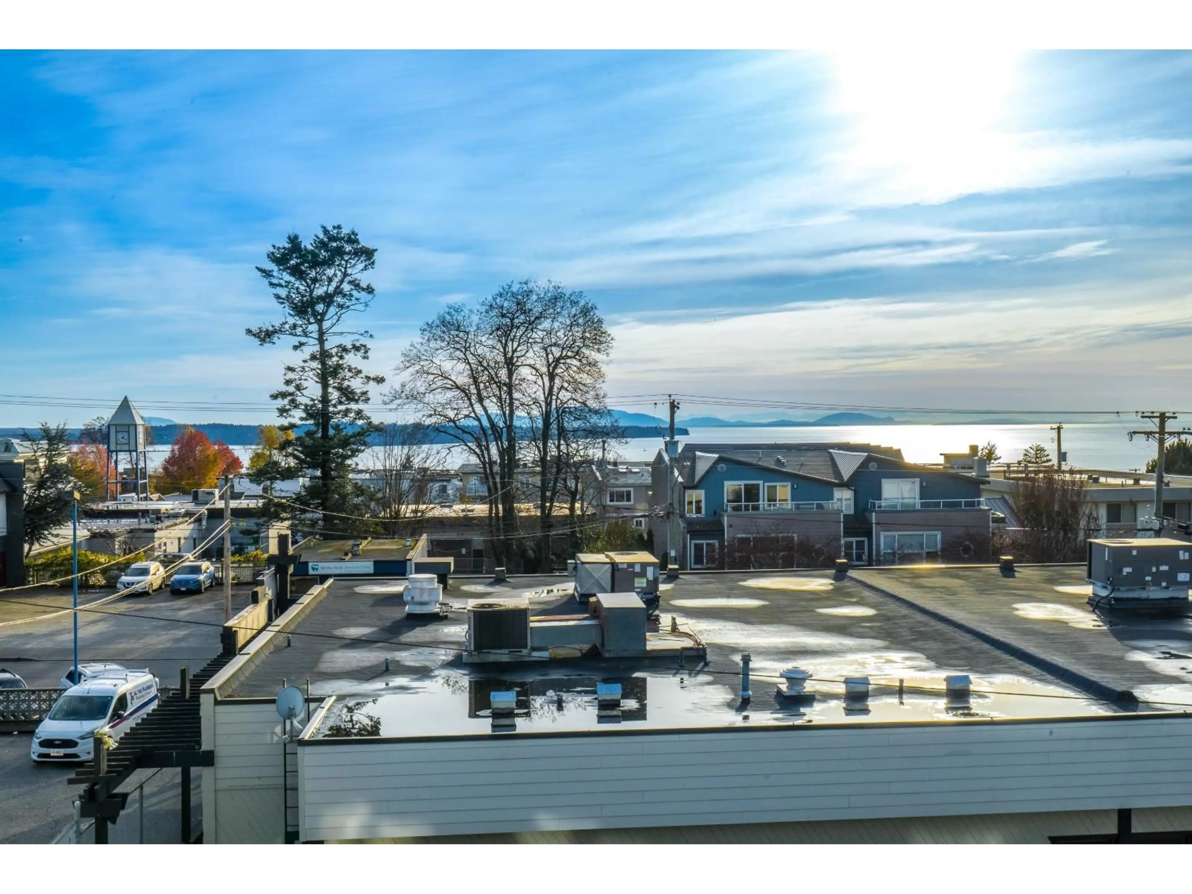 A pic from outside/outdoor area/front of a property/back of a property/a pic from drone, water/lake/river/ocean view for 210 - 1354 WINTER STREET, White Rock British Columbia V4B3Y1