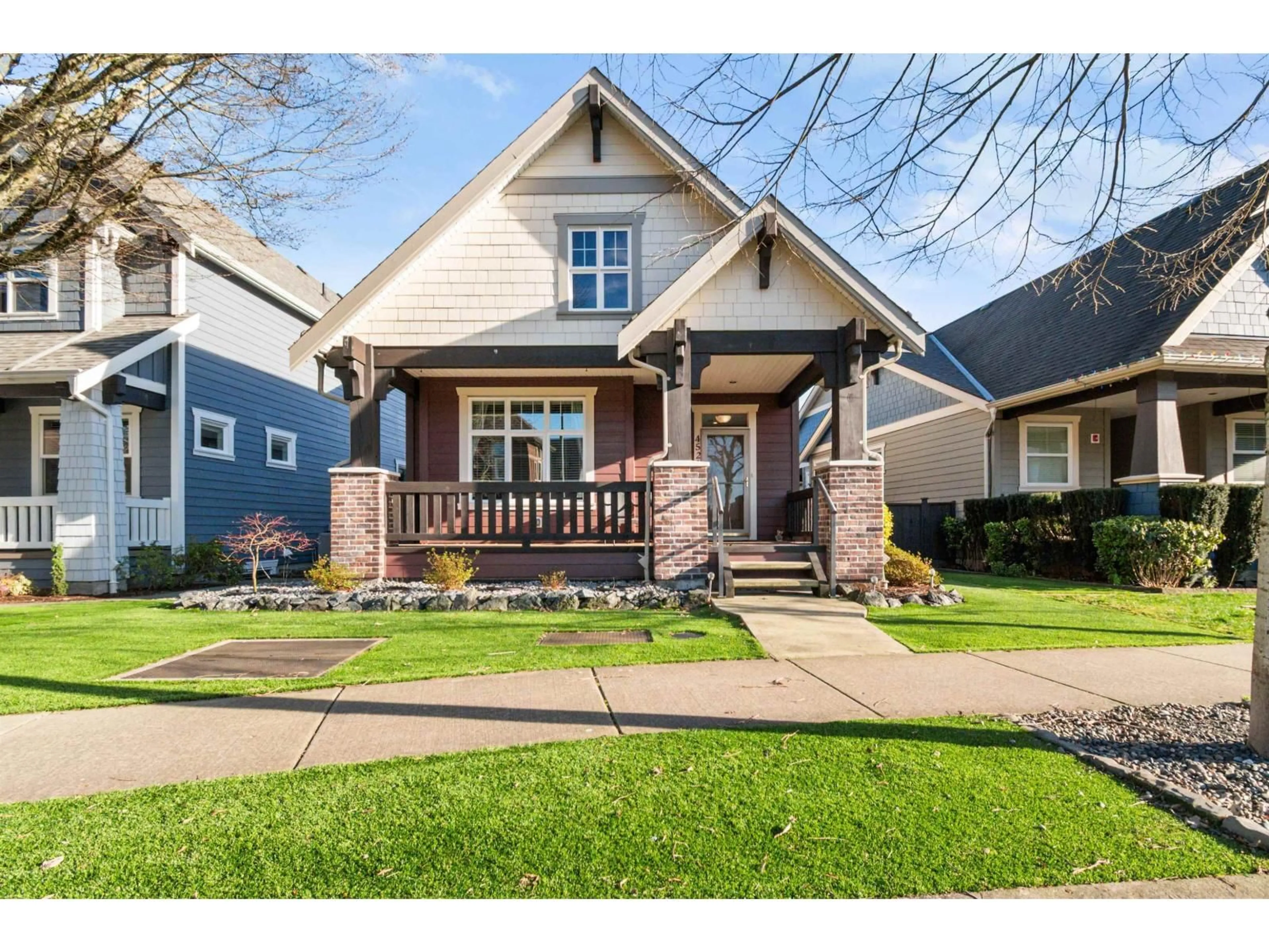 Home with brick exterior material, street for 45218 NICOMEN CRESCENT, Chilliwack British Columbia V2R0R2