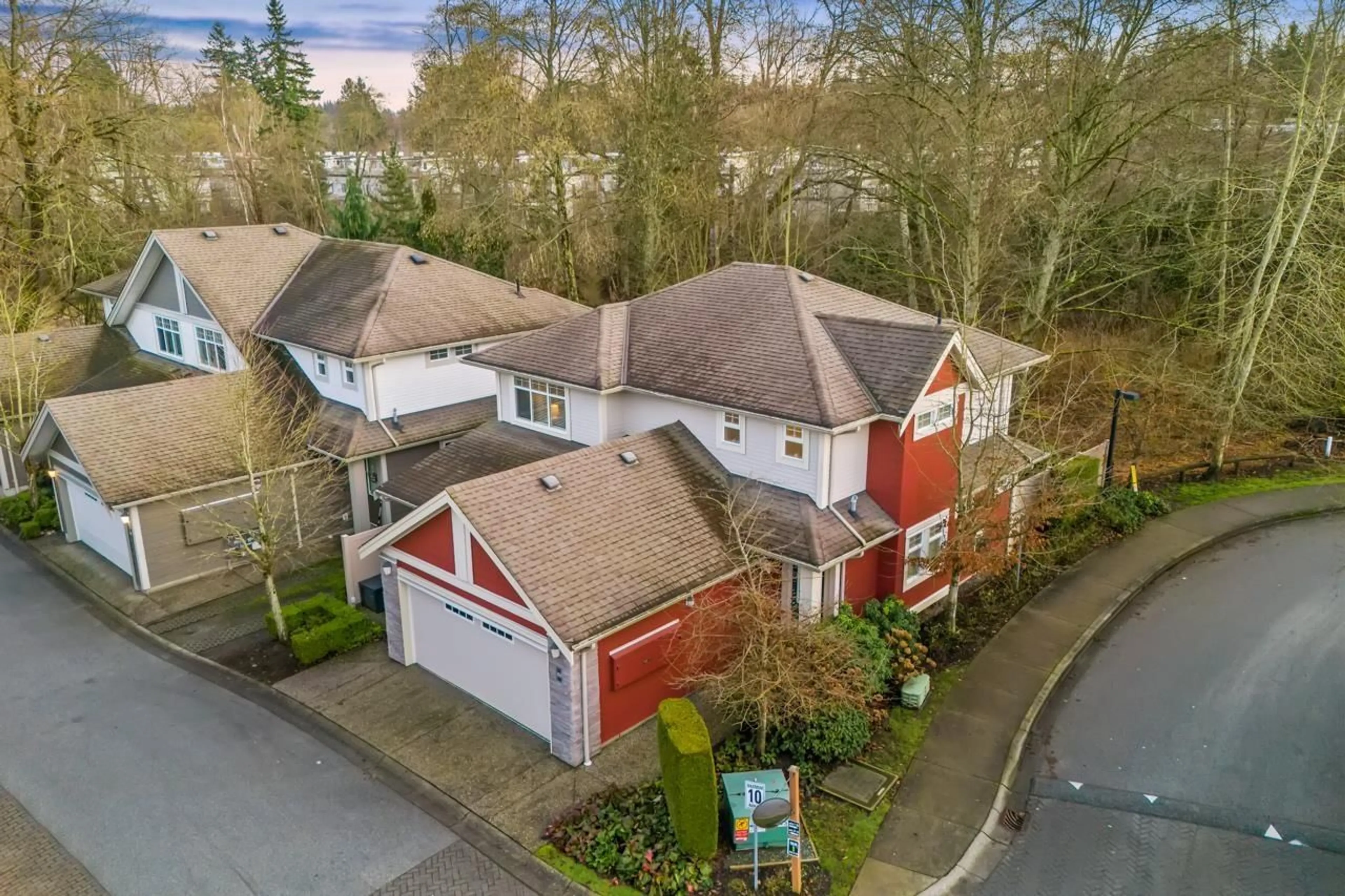 A pic from outside/outdoor area/front of a property/back of a property/a pic from drone, street for 37 - 15454 32 AVENUE, Surrey British Columbia V3Z2J8