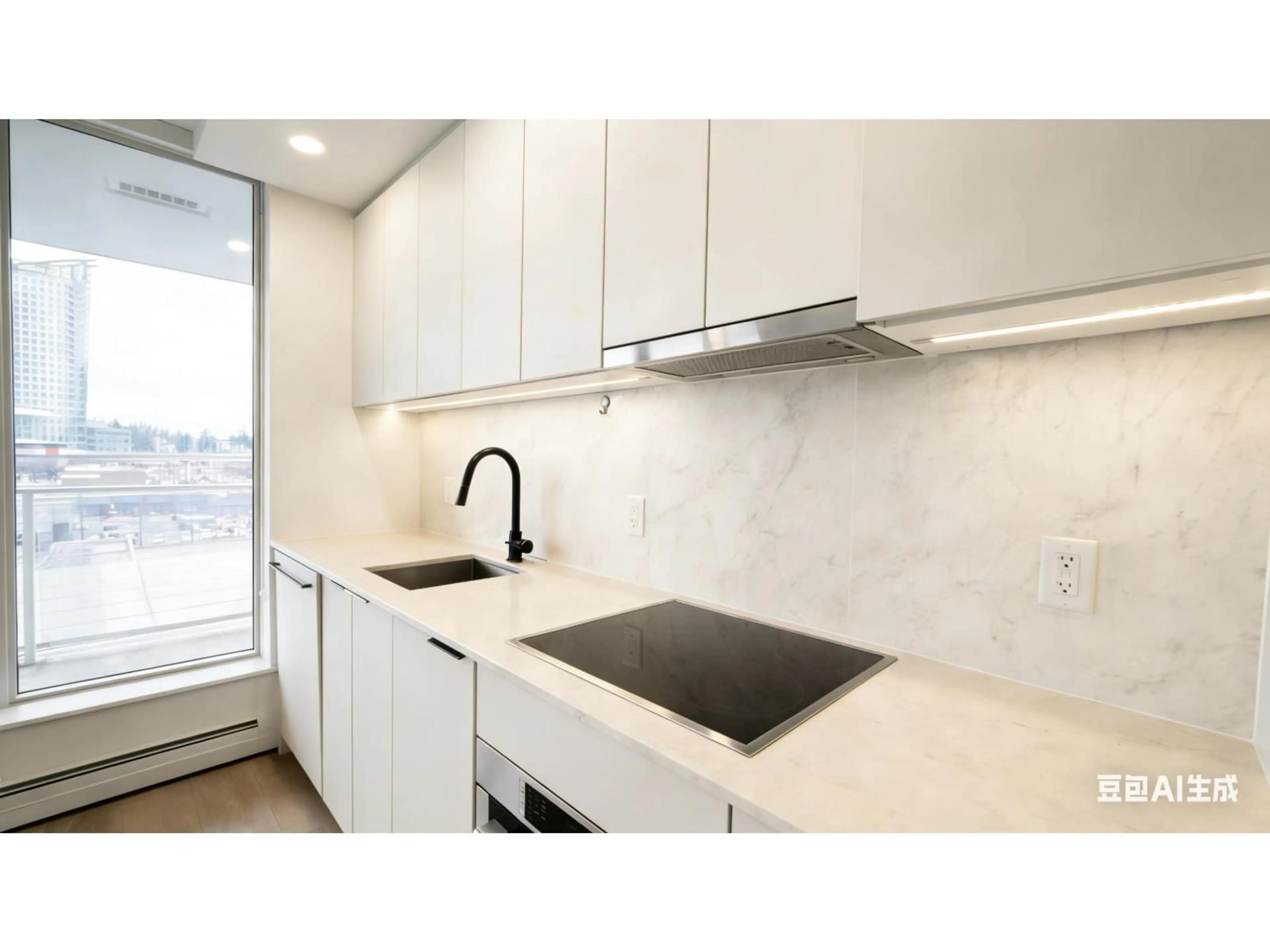 Standard kitchen, ceramic/tile floor for 510 - 13685 102 AVENUE, Surrey British Columbia V3T0S2