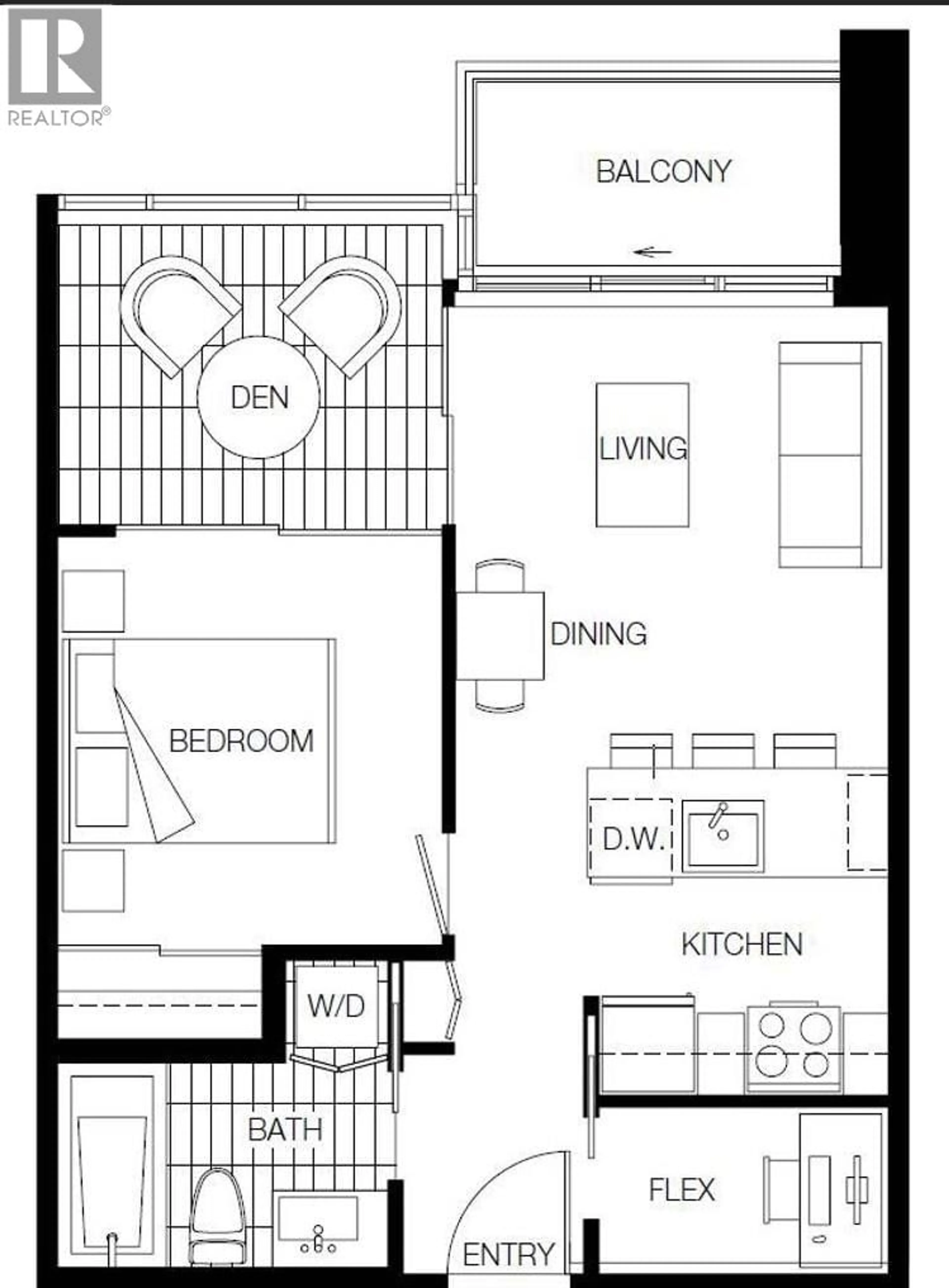 Floor plan for 211 - 4818 ELDORADO MEWS, Vancouver British Columbia V5R0B3