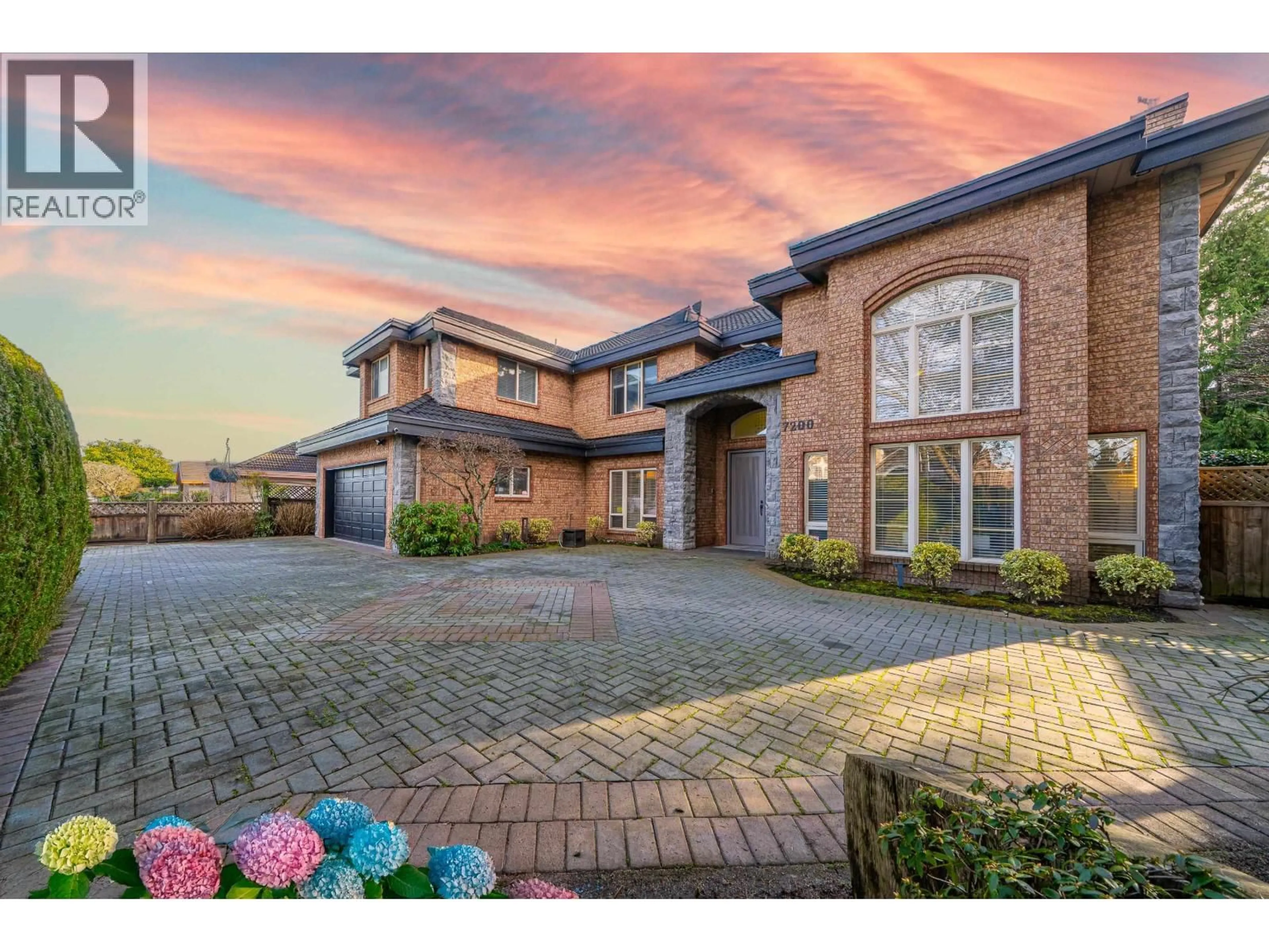 Home with brick exterior material, street for 7200 BELAIR DRIVE, Richmond British Columbia V7A1B5