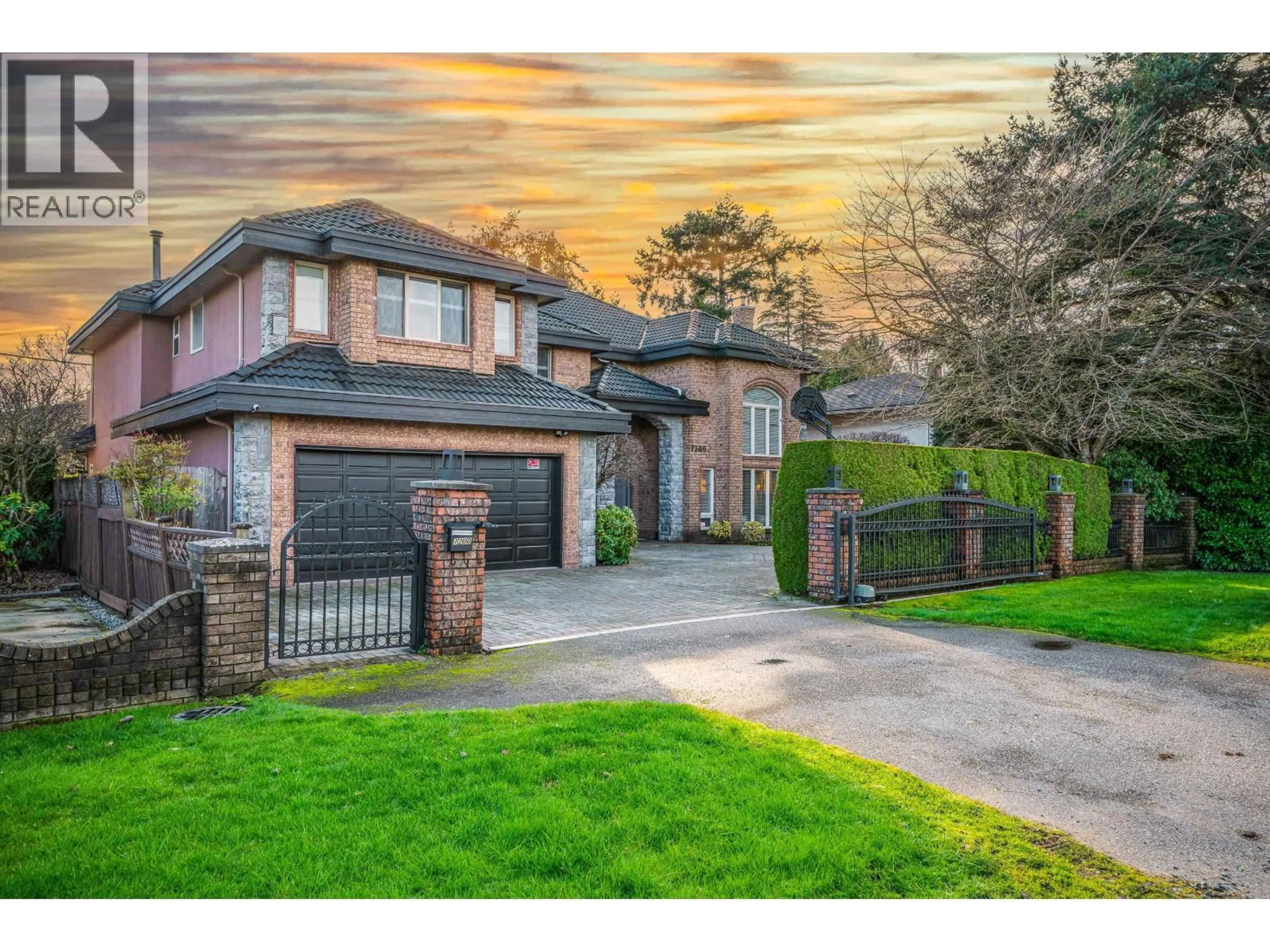 Home with brick exterior material, street for 7200 BELAIR DRIVE, Richmond British Columbia V7A1B5