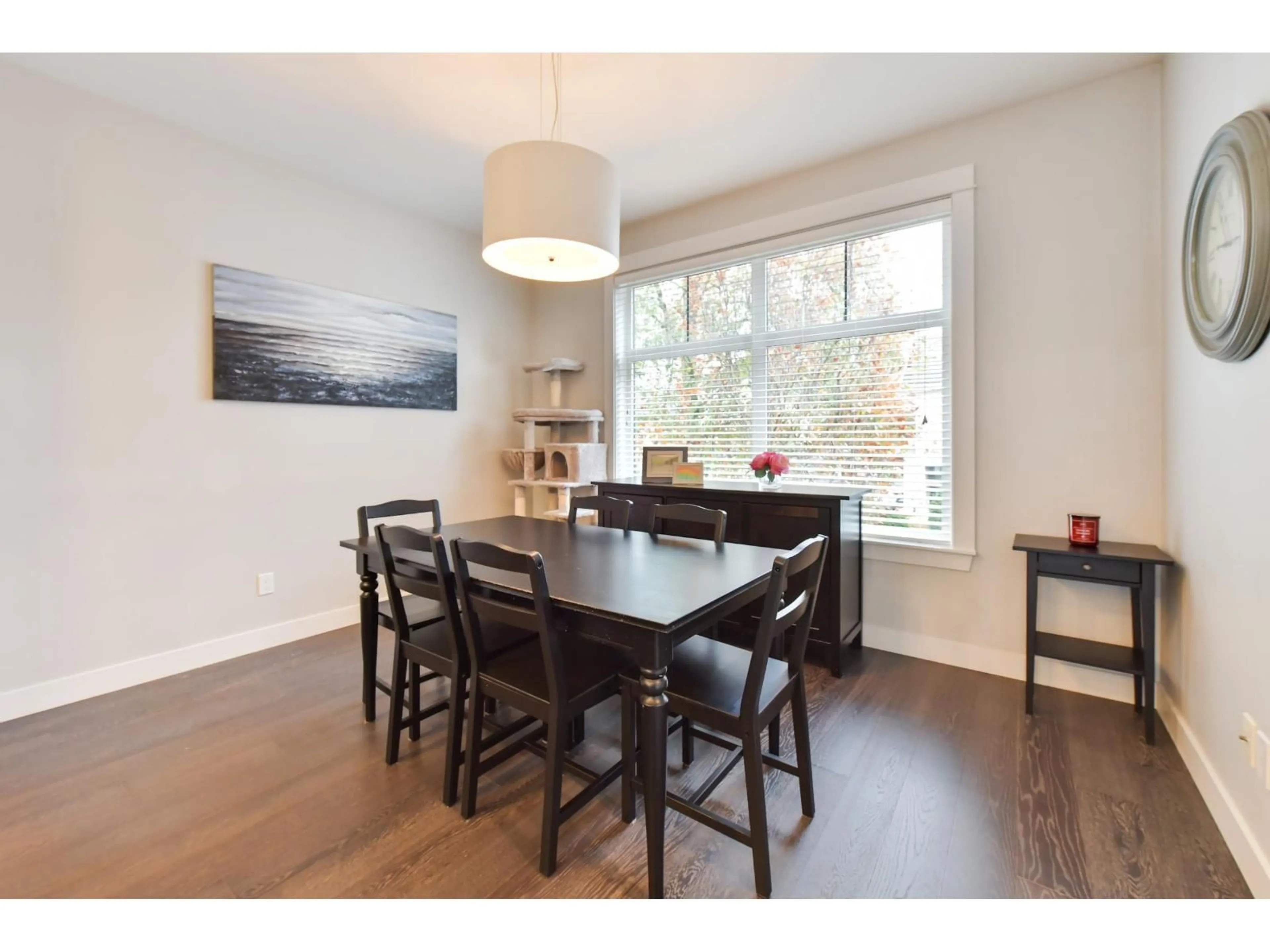 Dining room, wood/laminate floor for 17 - 3303 ROSEMARY HEIGHTS CRESCENT, Surrey British Columbia V3Z0K7