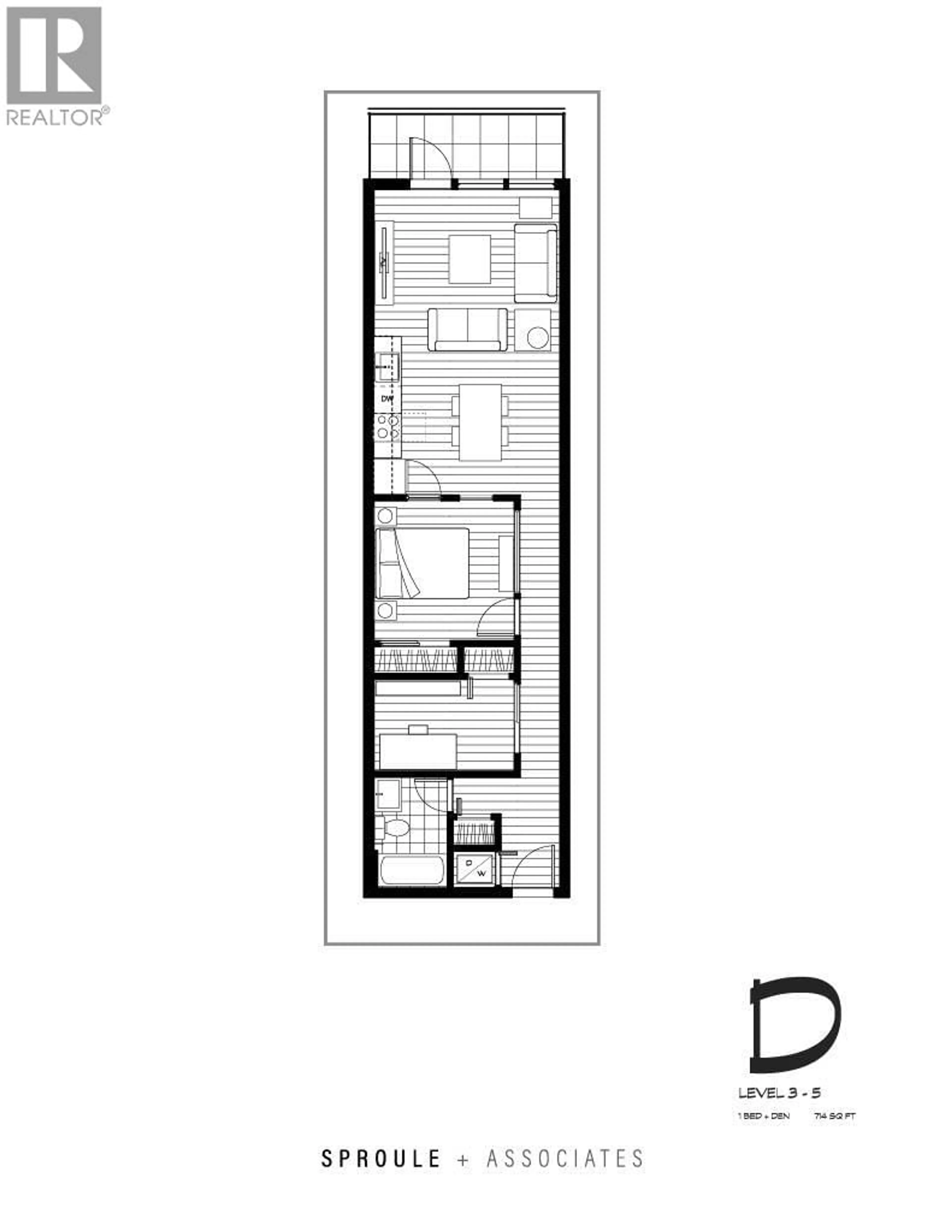 Floor plan for 509 - 38013 THIRD AVENUE, Squamish British Columbia V8B0Z8