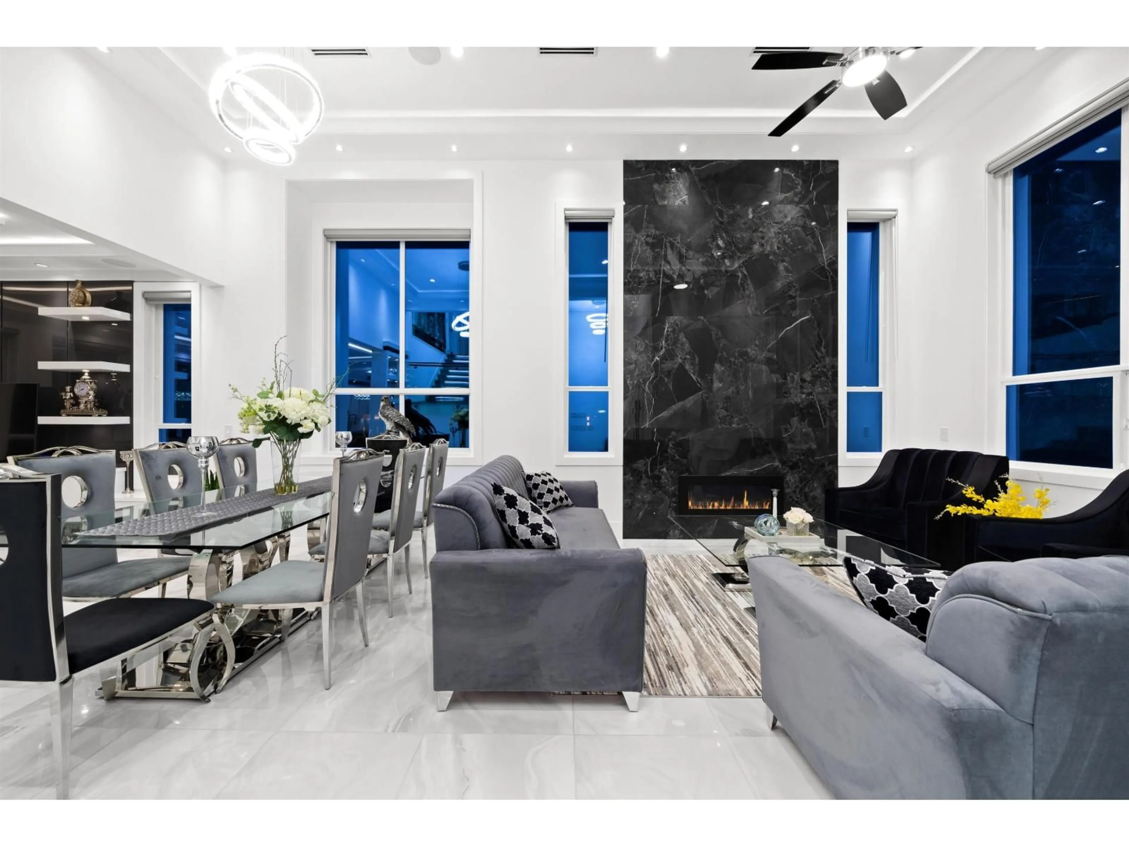 Living room with furniture, ceramic/tile floor for 8269 111B STREET, Delta British Columbia V4C4T3