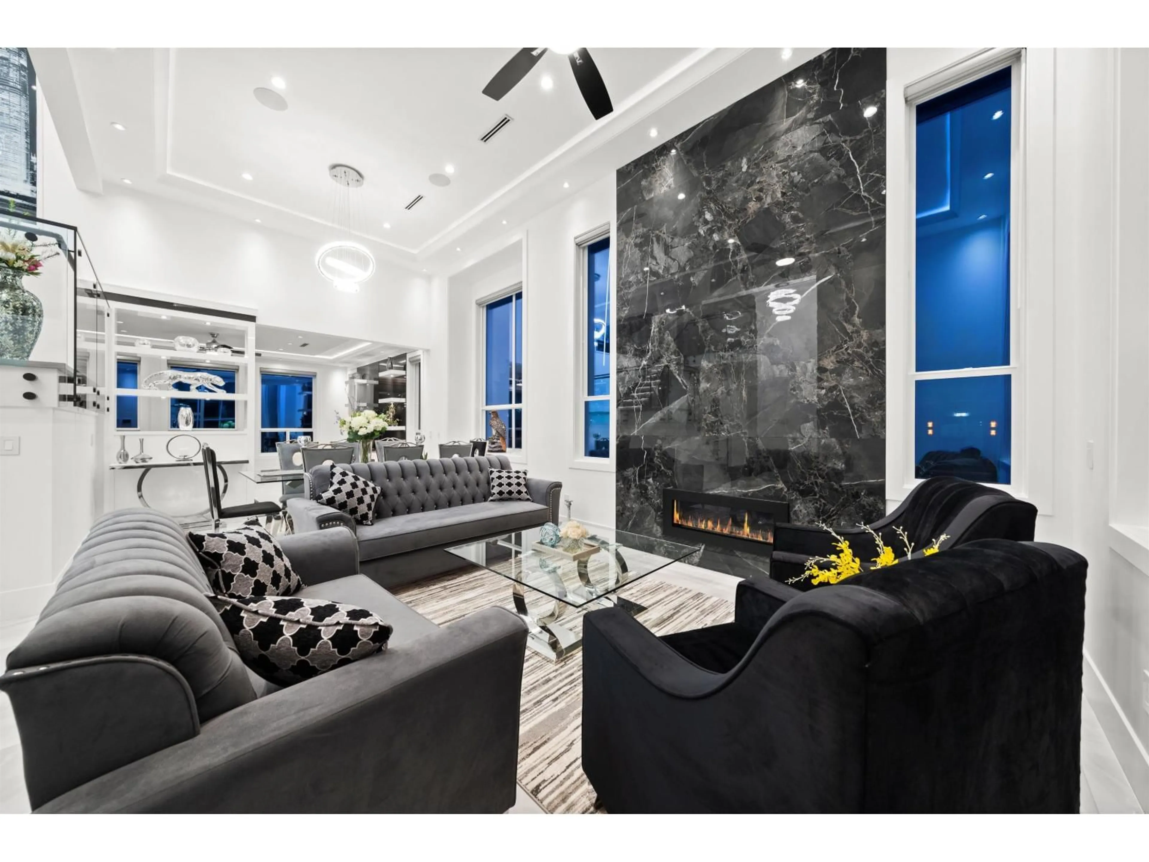 Living room with furniture, ceramic/tile floor for 8269 111B STREET, Delta British Columbia V4C4T3