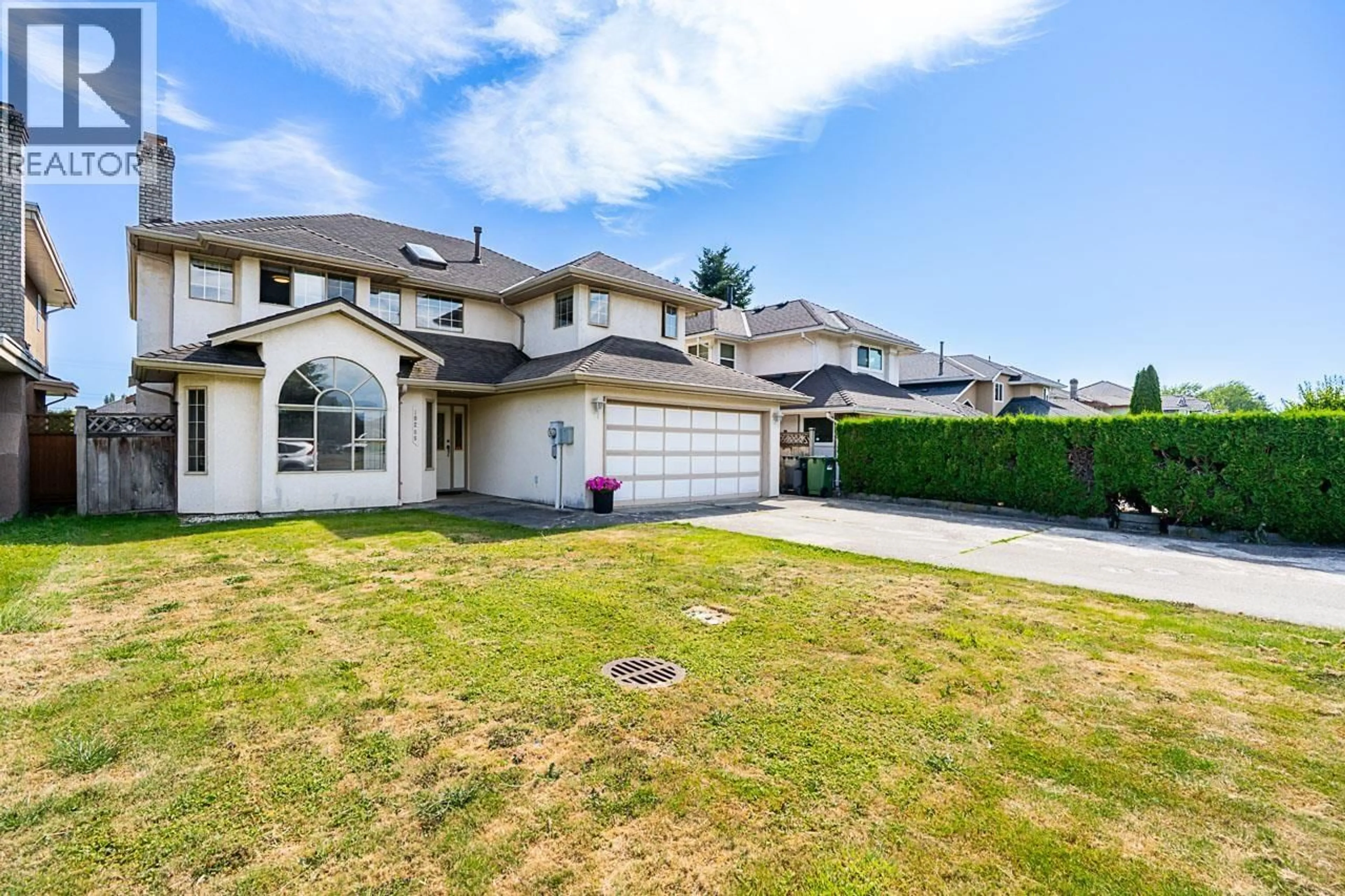 A pic from outside/outdoor area/front of a property/back of a property/a pic from drone, street for 10288 HALL AVENUE, Richmond British Columbia V6X3T9