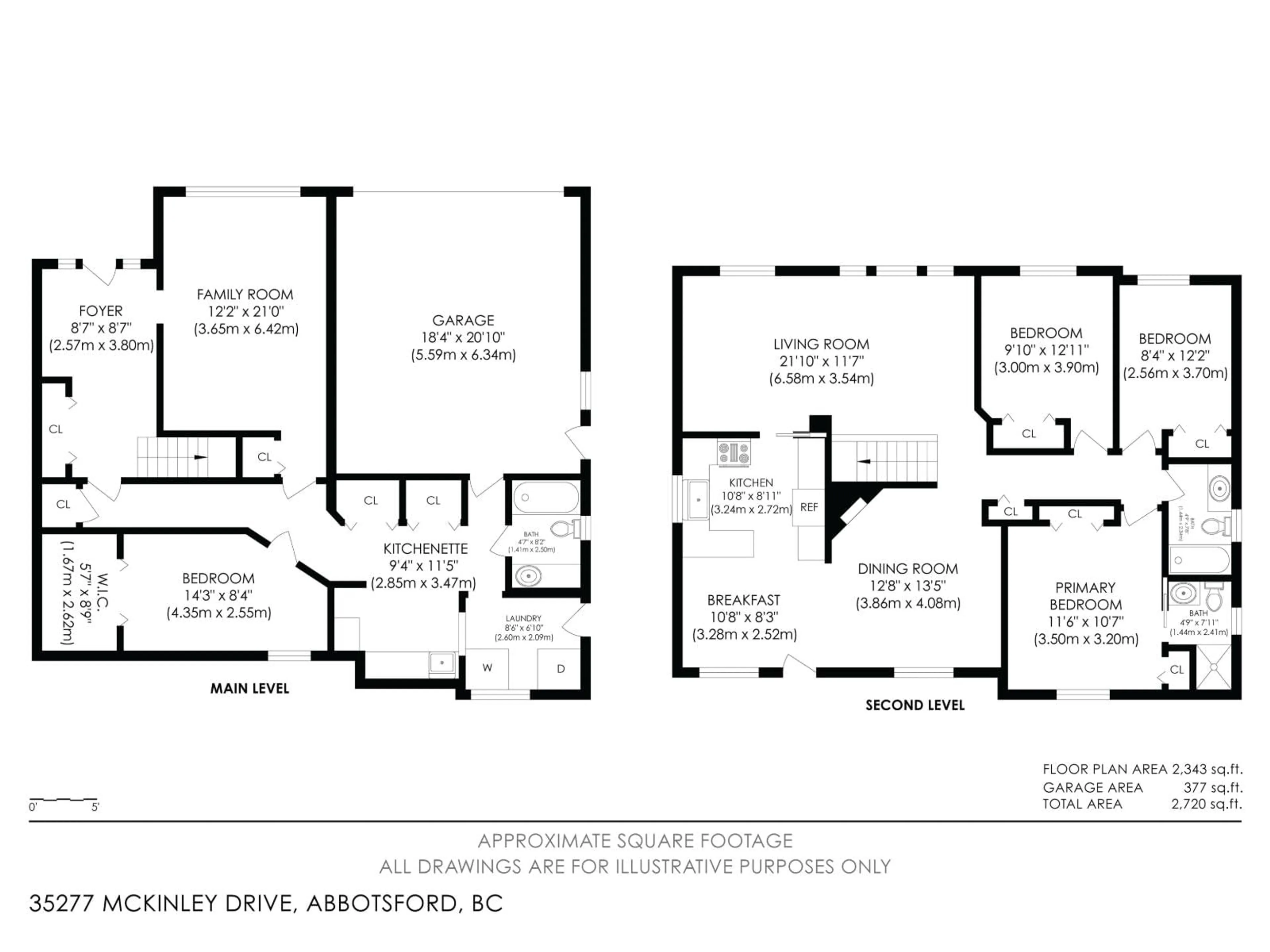 Floor plan for 35277 MCKINLEY DRIVE, Abbotsford British Columbia V3G1J9