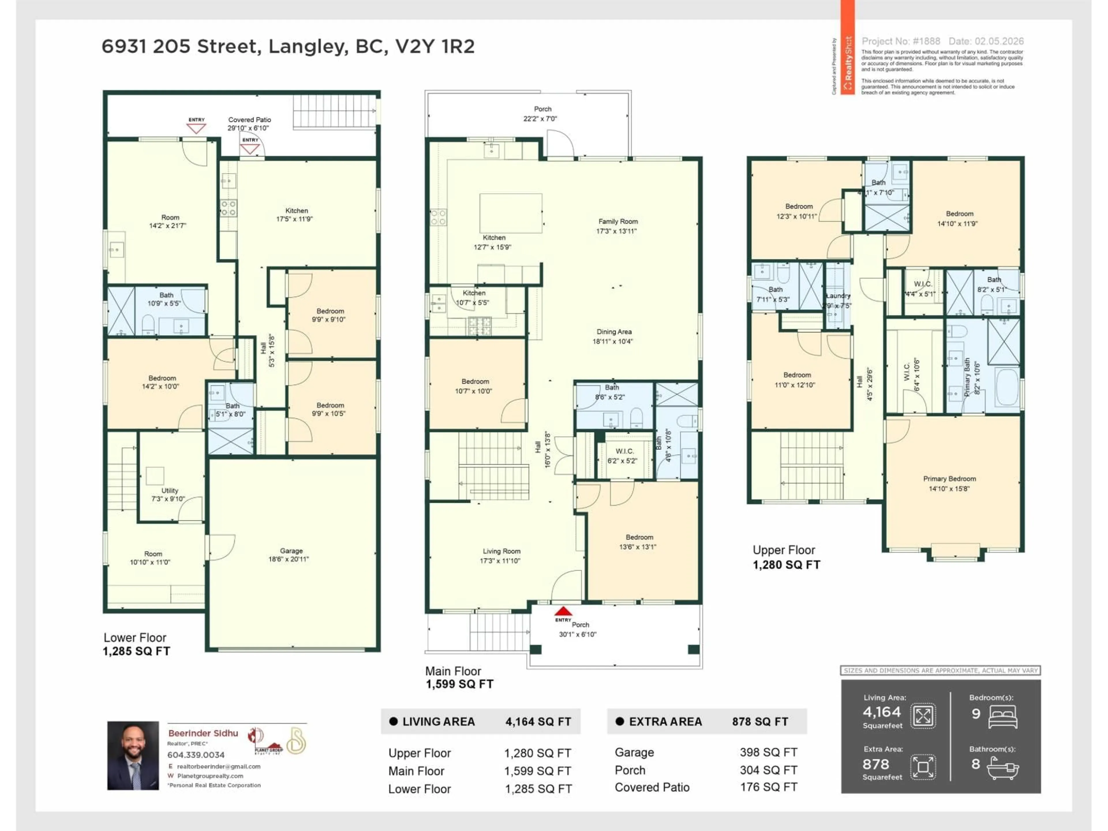 Floor plan for 6931 205 STREET, Langley British Columbia V2Y1R2