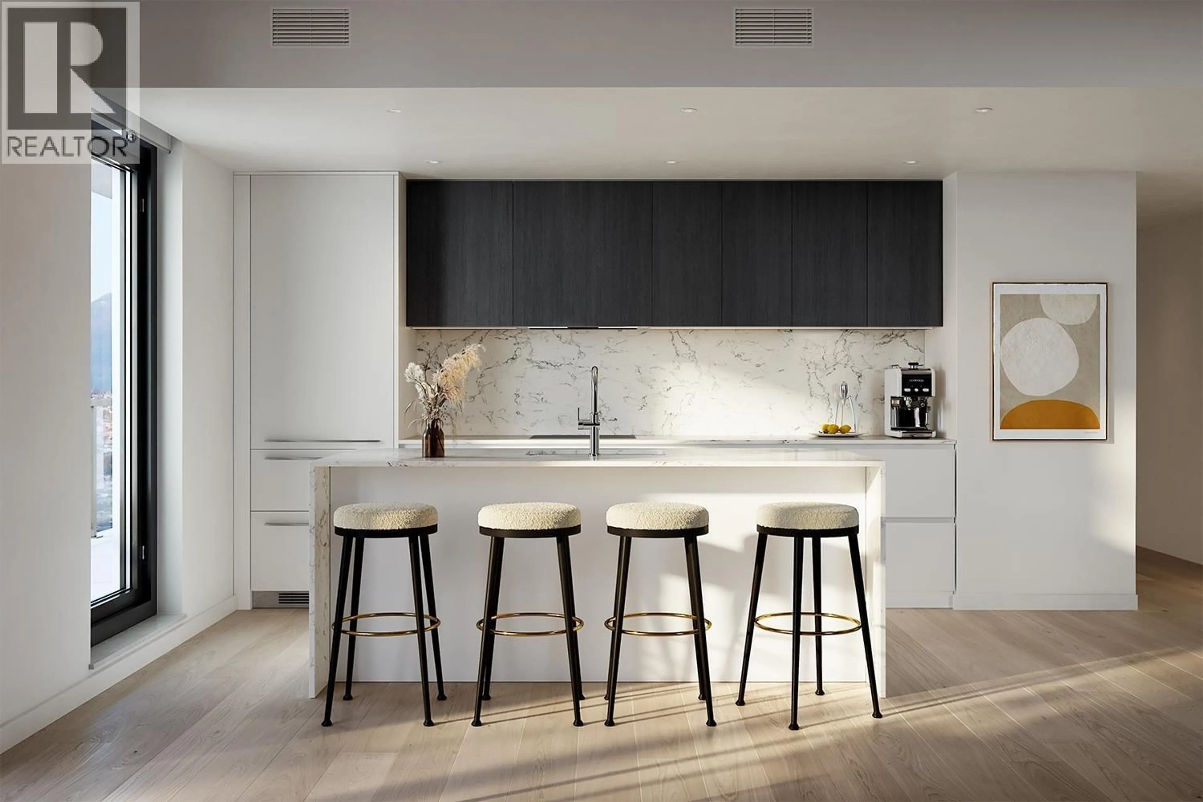 Contemporary kitchen, unknown for 705 - 2180 ALPHA AVENUE, Burnaby British Columbia V5C0K2