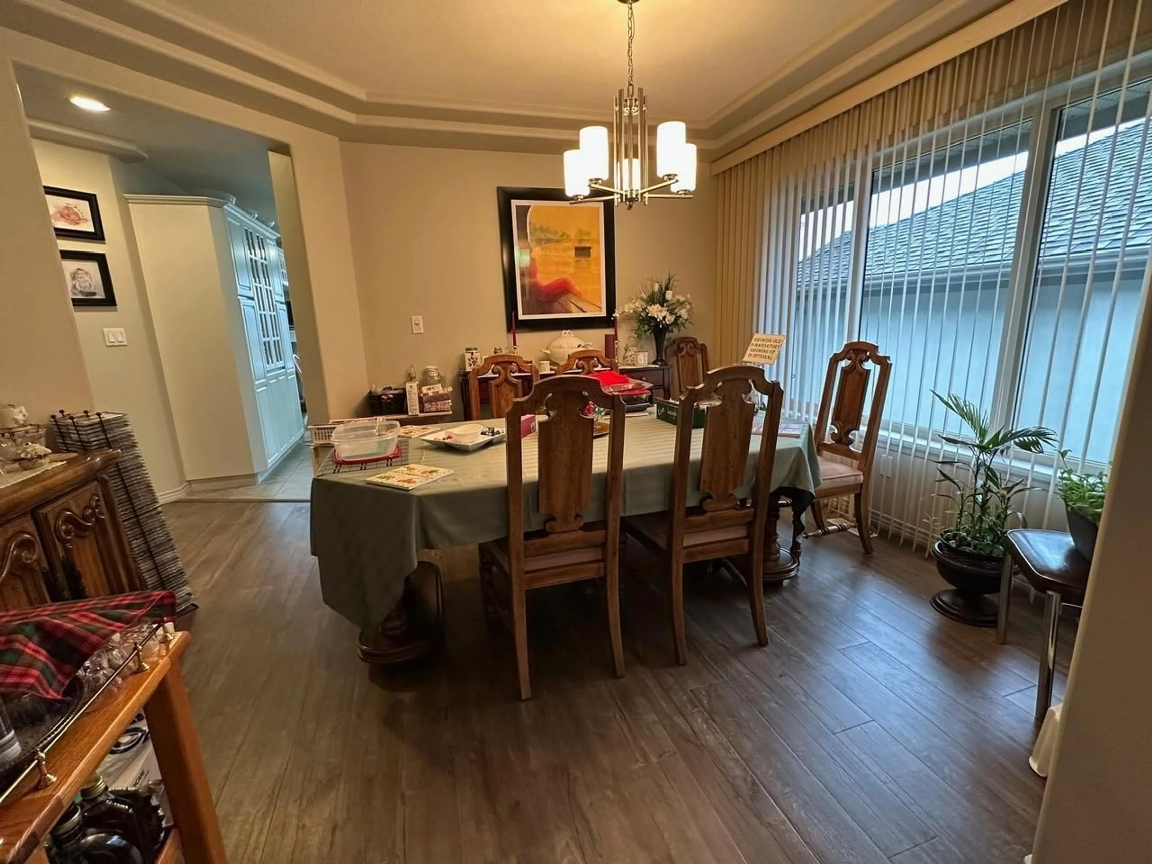 Dining room, wood/laminate floor for 21 - 3555 BLUE JAY STREET, Abbotsford British Columbia V2T6N7