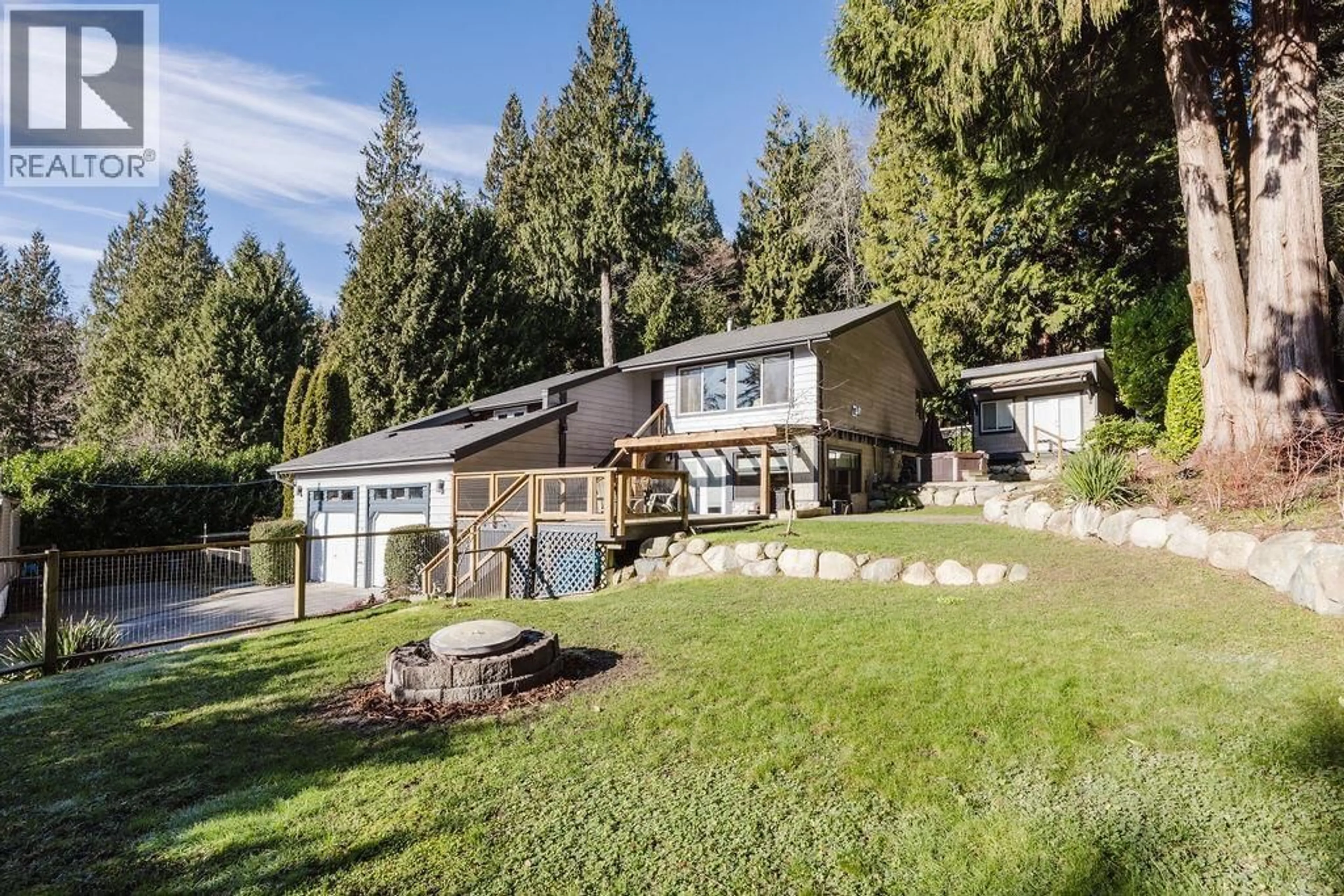 A pic from outside/outdoor area/front of a property/back of a property/a pic from drone, unknown for 2016 COACH ROAD, Roberts Creek British Columbia V0N2W6