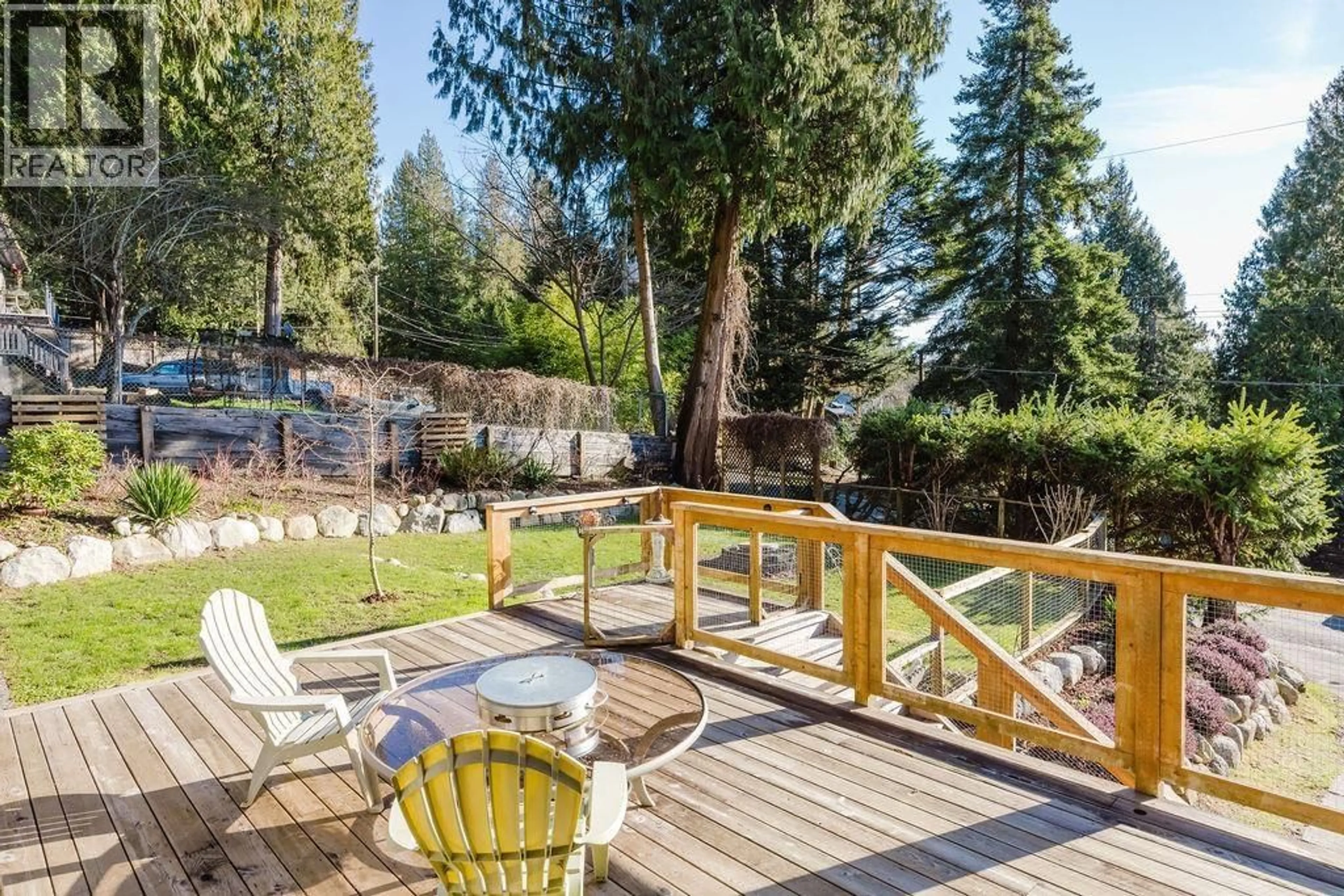 Patio, forest/trees view for 2016 COACH ROAD, Roberts Creek British Columbia V0N2W6