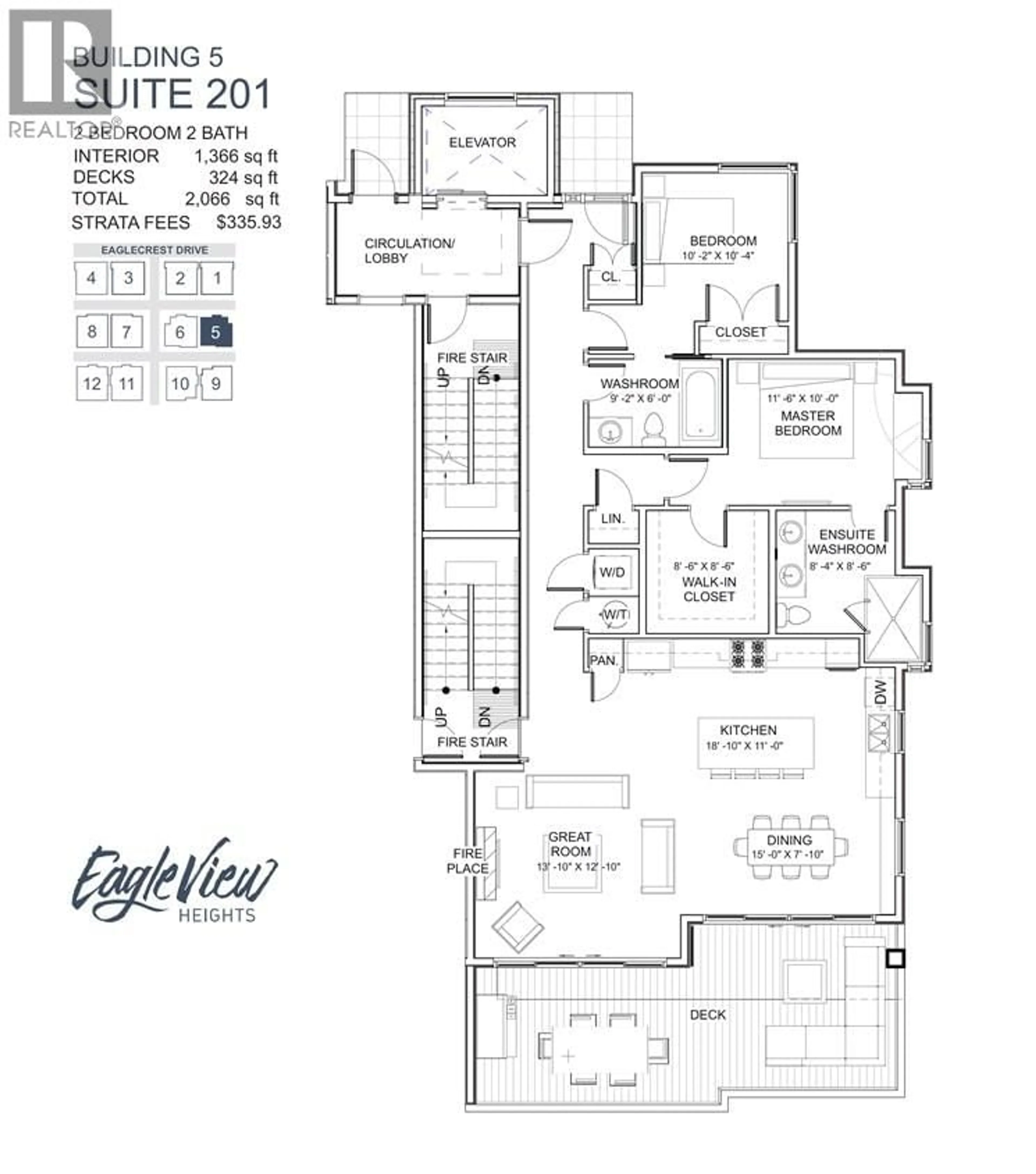 Floor plan for 209 - 468 EAGLECREST DRIVE, Gibsons British Columbia V0N1V9
