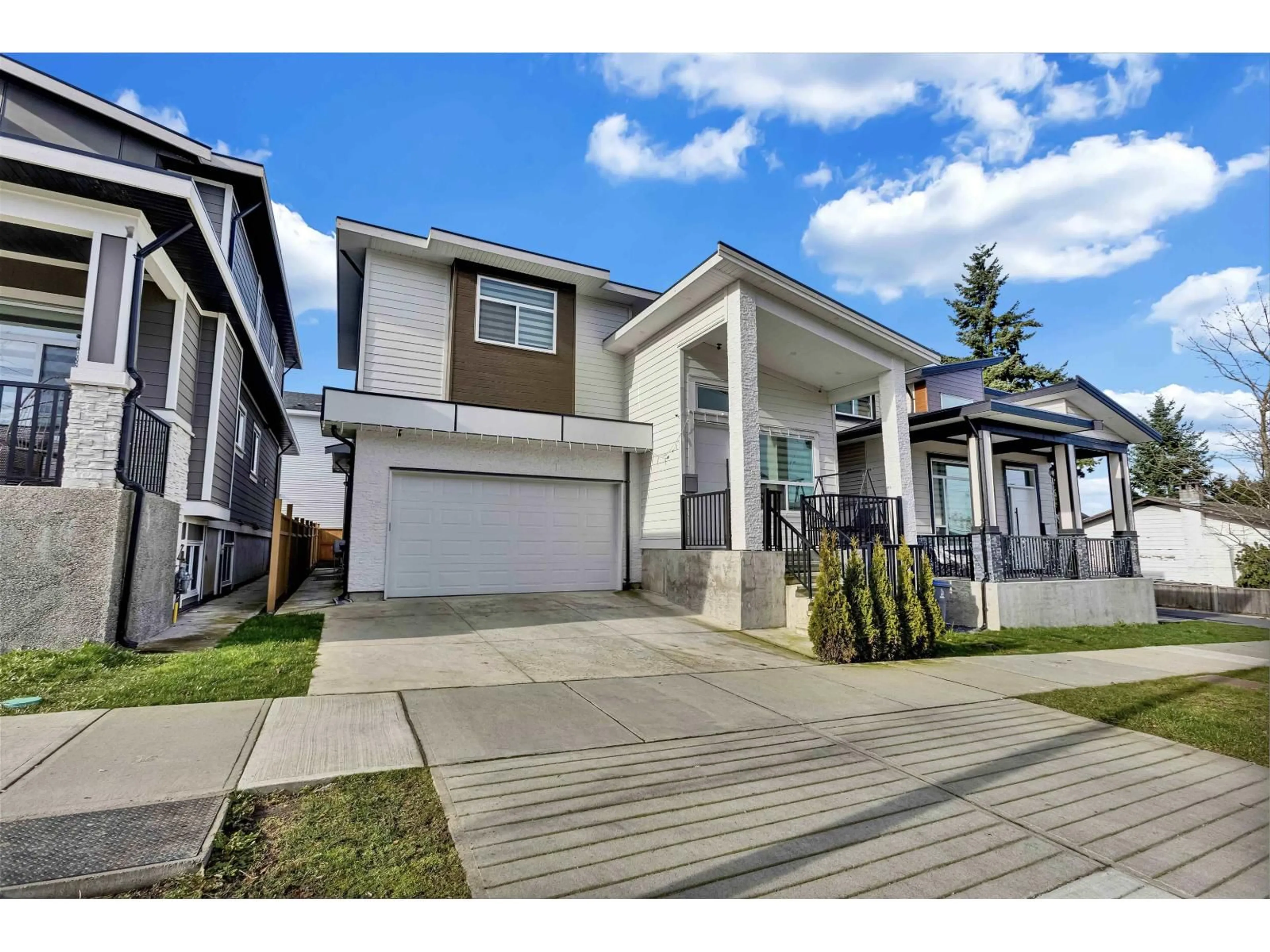 Home with vinyl exterior material, street for 5973 142 STREET, Surrey British Columbia V3X1C5
