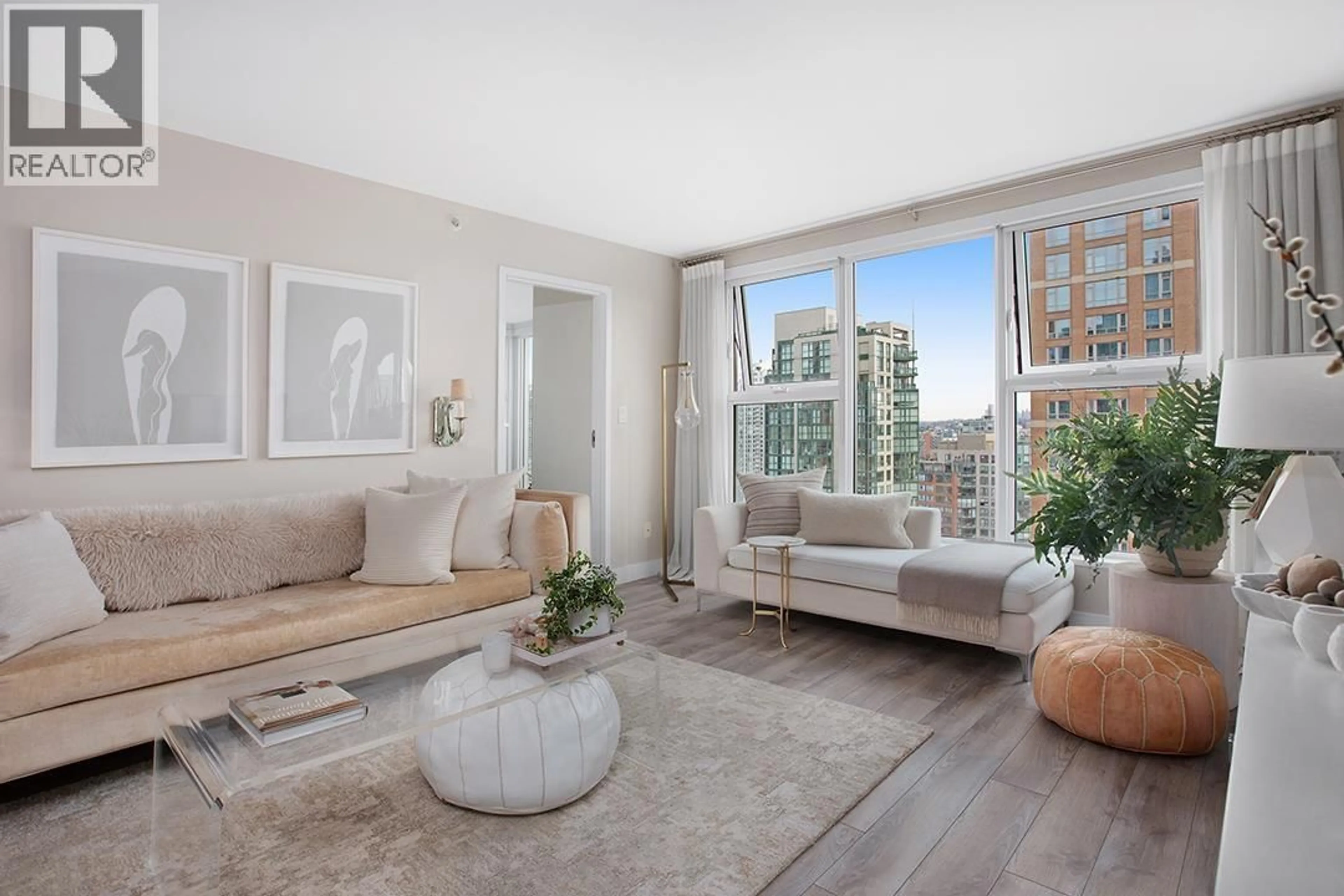 Living room with furniture, unknown for 1903 - 1323 HOMER STREET, Vancouver British Columbia V6B5T1