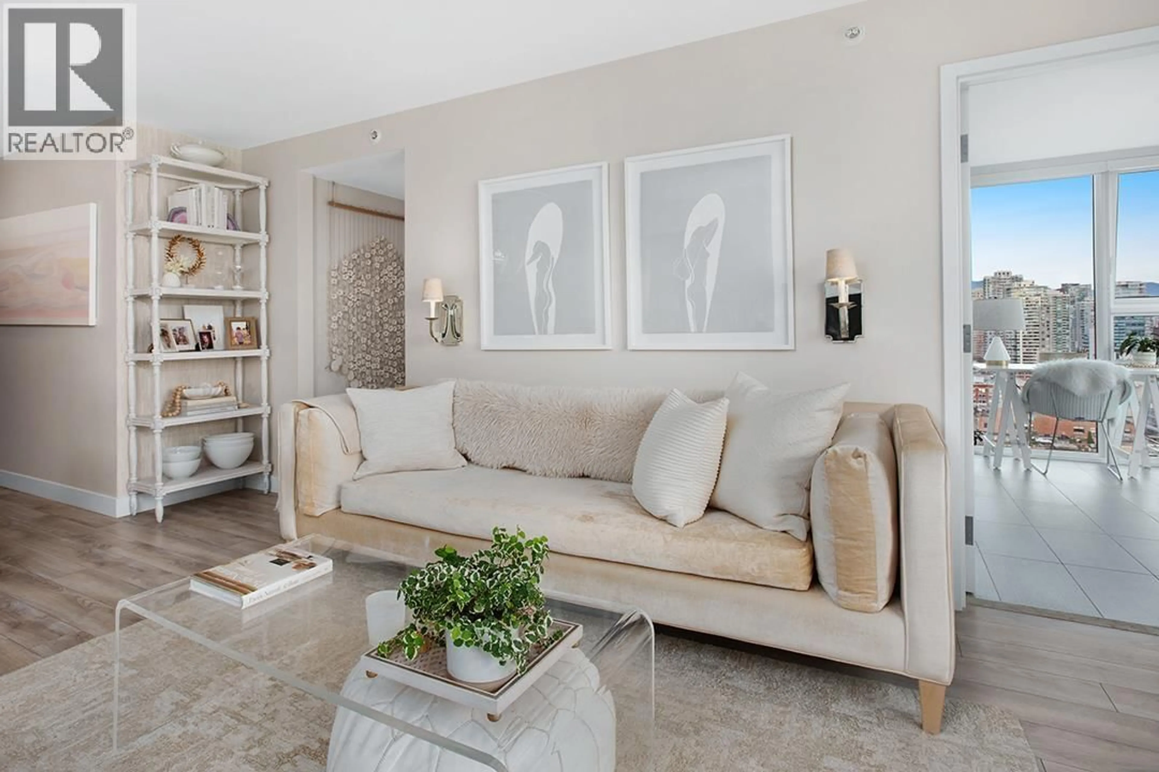 Living room with furniture, unknown for 1903 - 1323 HOMER STREET, Vancouver British Columbia V6B5T1