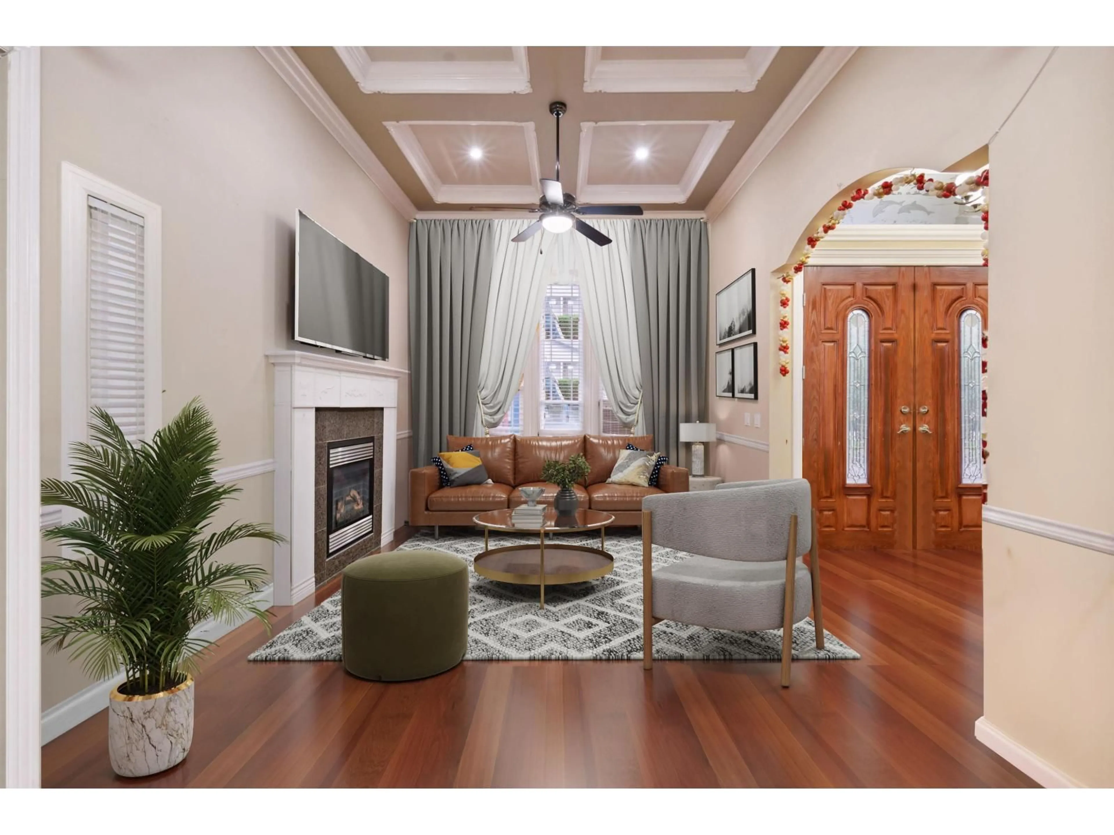 Living room with furniture, unknown for 12141 96 AVENUE, Surrey British Columbia V3V1W5