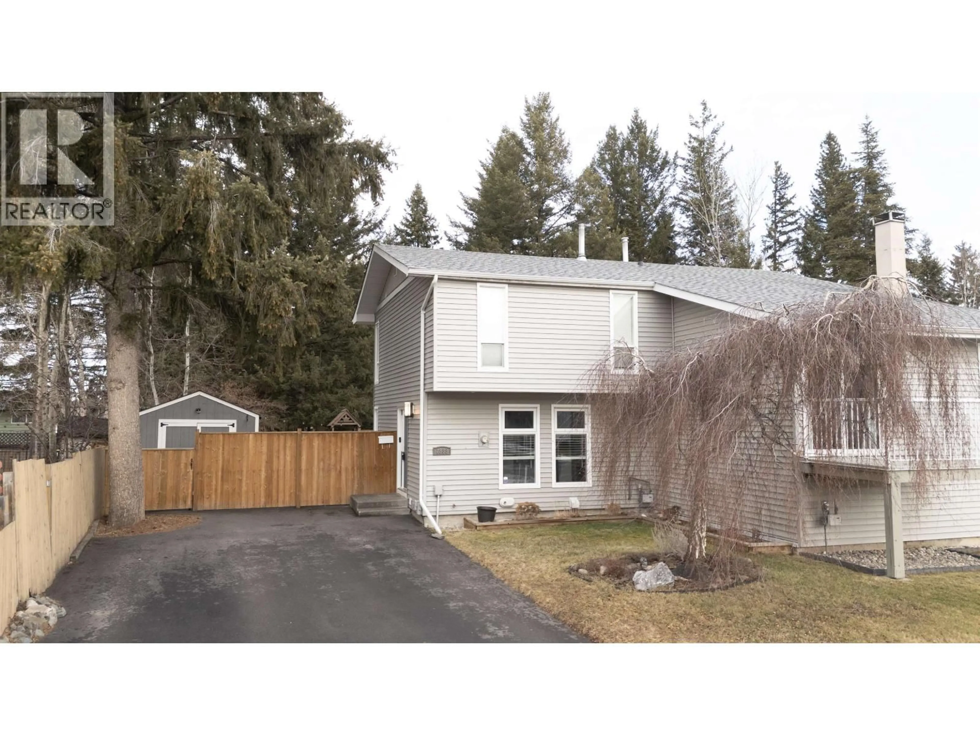 Home with vinyl exterior material, street for 7838 ROCHESTER CRESCENT, Prince George British Columbia V2N3V8