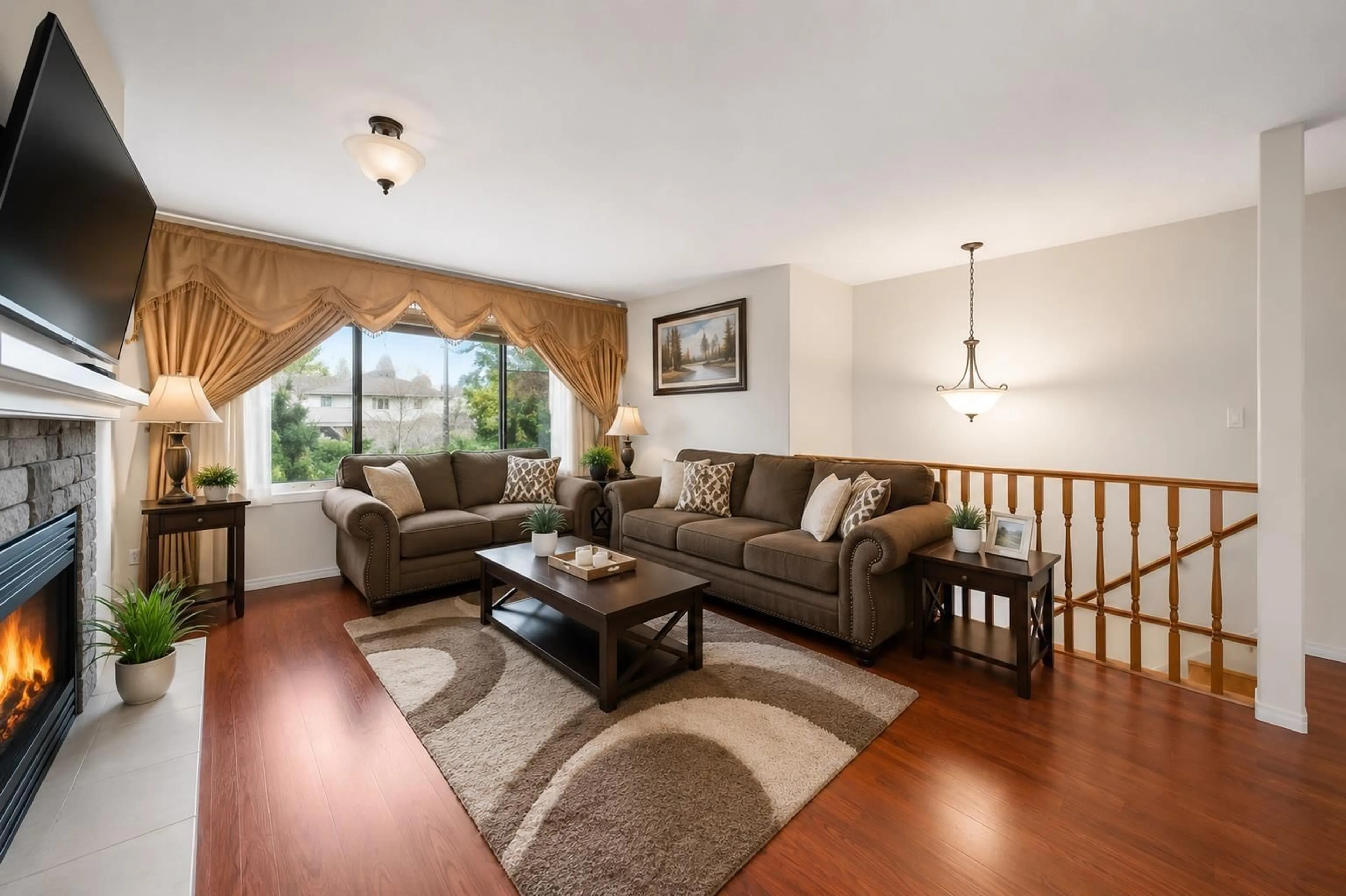 Living room with furniture, unknown for 15024 96 AVENUE, Surrey British Columbia V3R1E9
