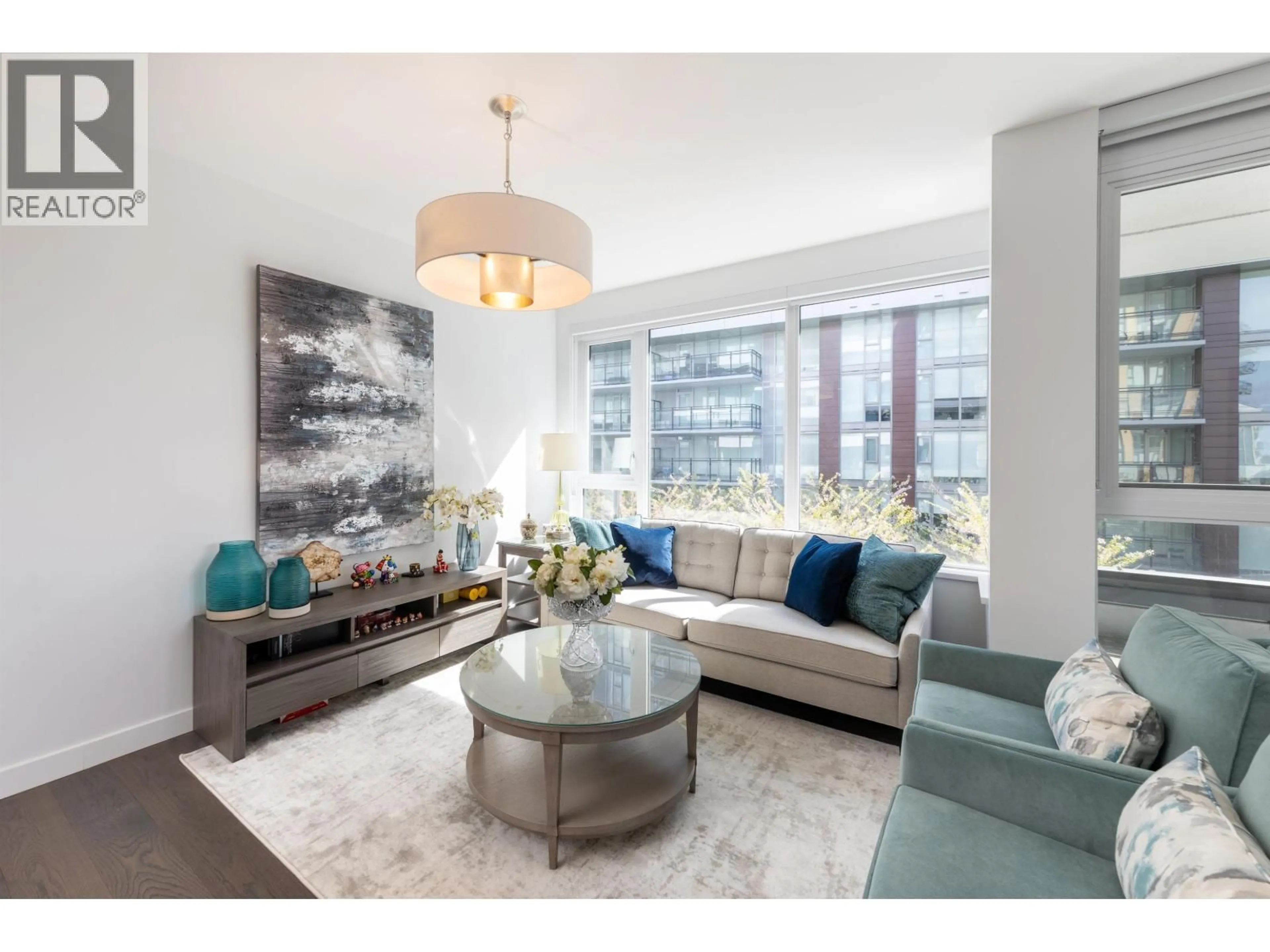 Living room with furniture, unknown for 709 - 8160 MCMYN WAY, Richmond British Columbia V6X0V2