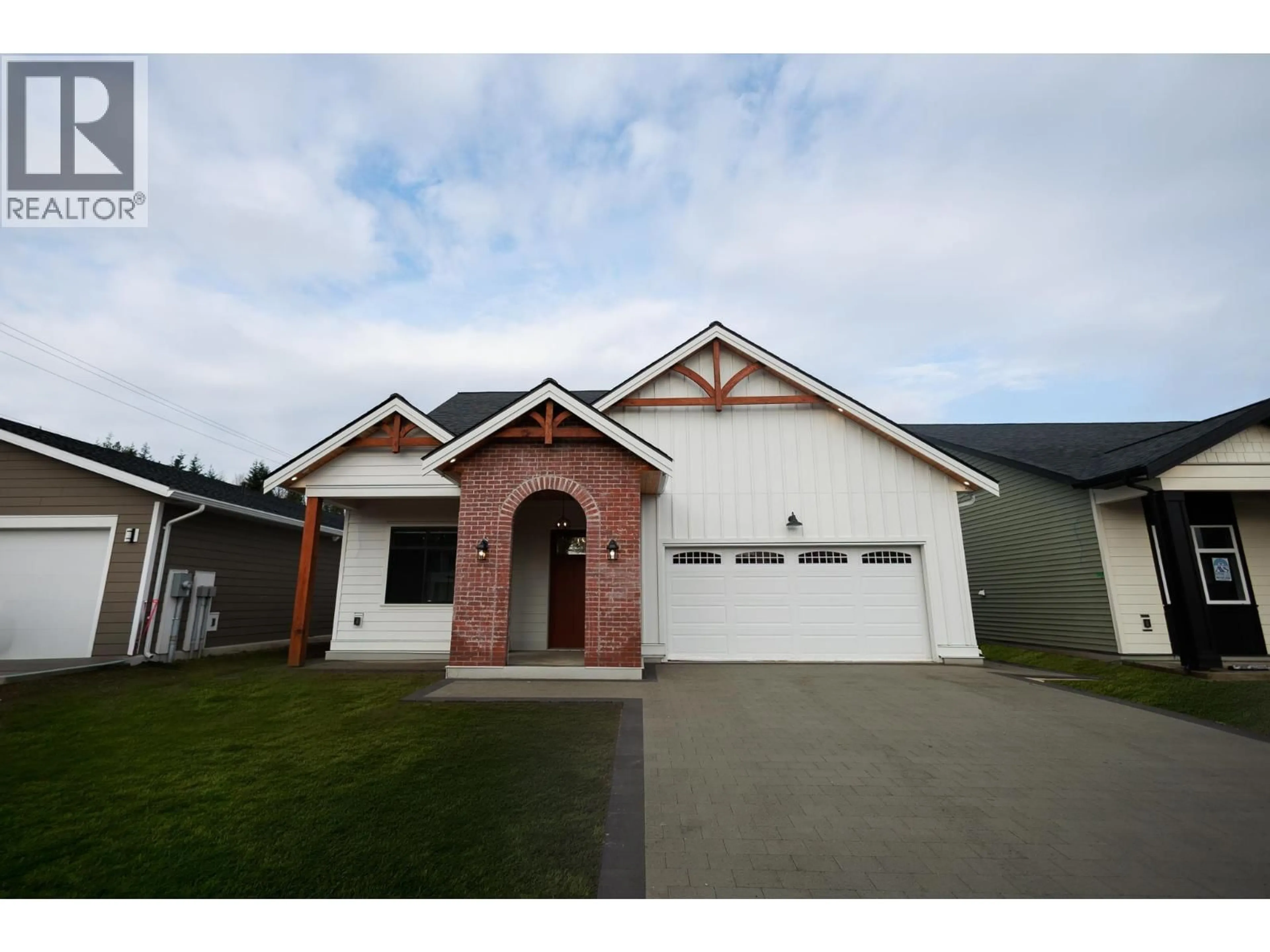 Home with brick exterior material, street for 4004 NASH DRIVE, Terrace British Columbia V8G0L3