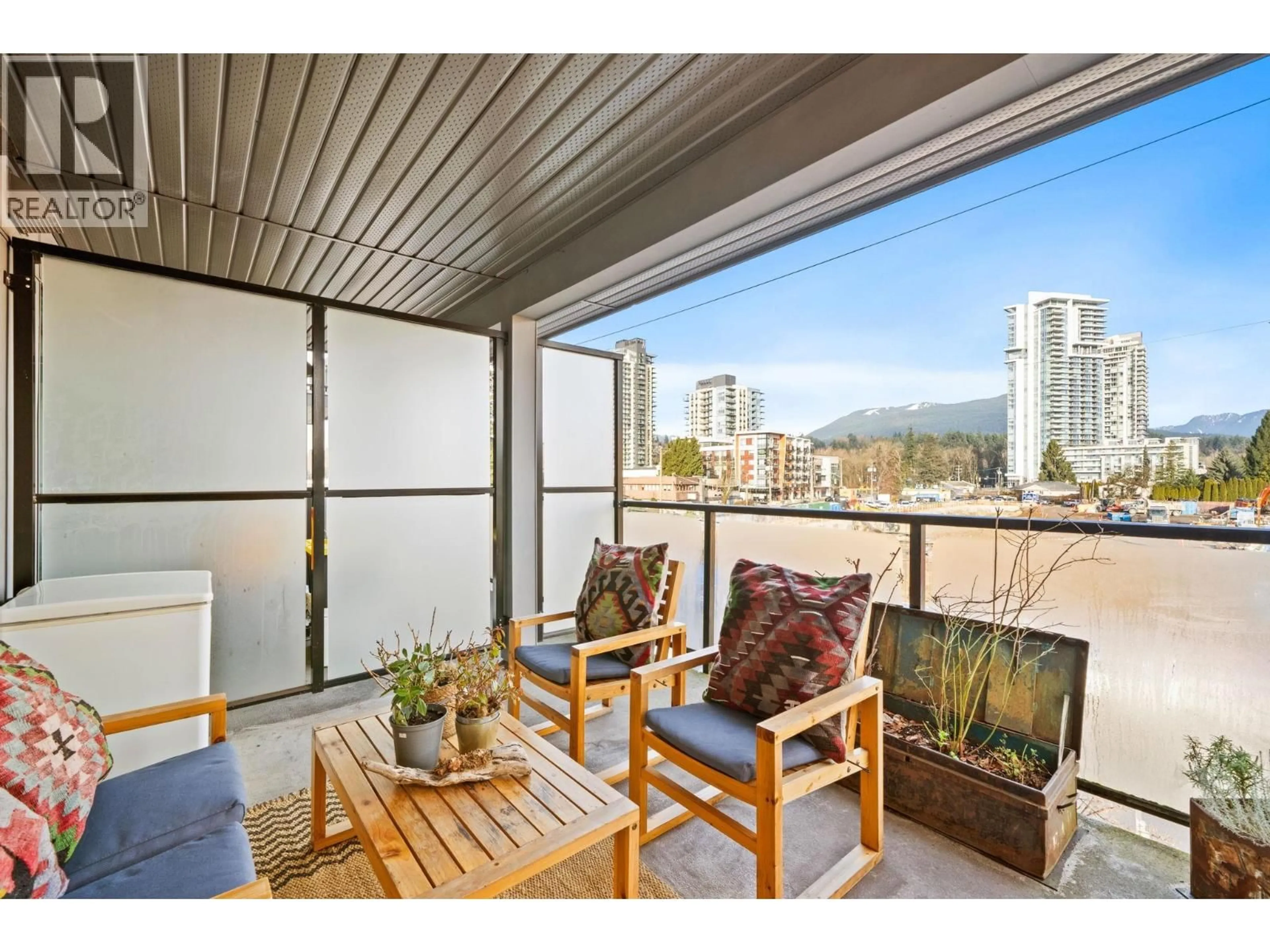 Balcony in the apartment, unknown for 303 - 1519 CROWN STREET, North Vancouver British Columbia V7J1G6