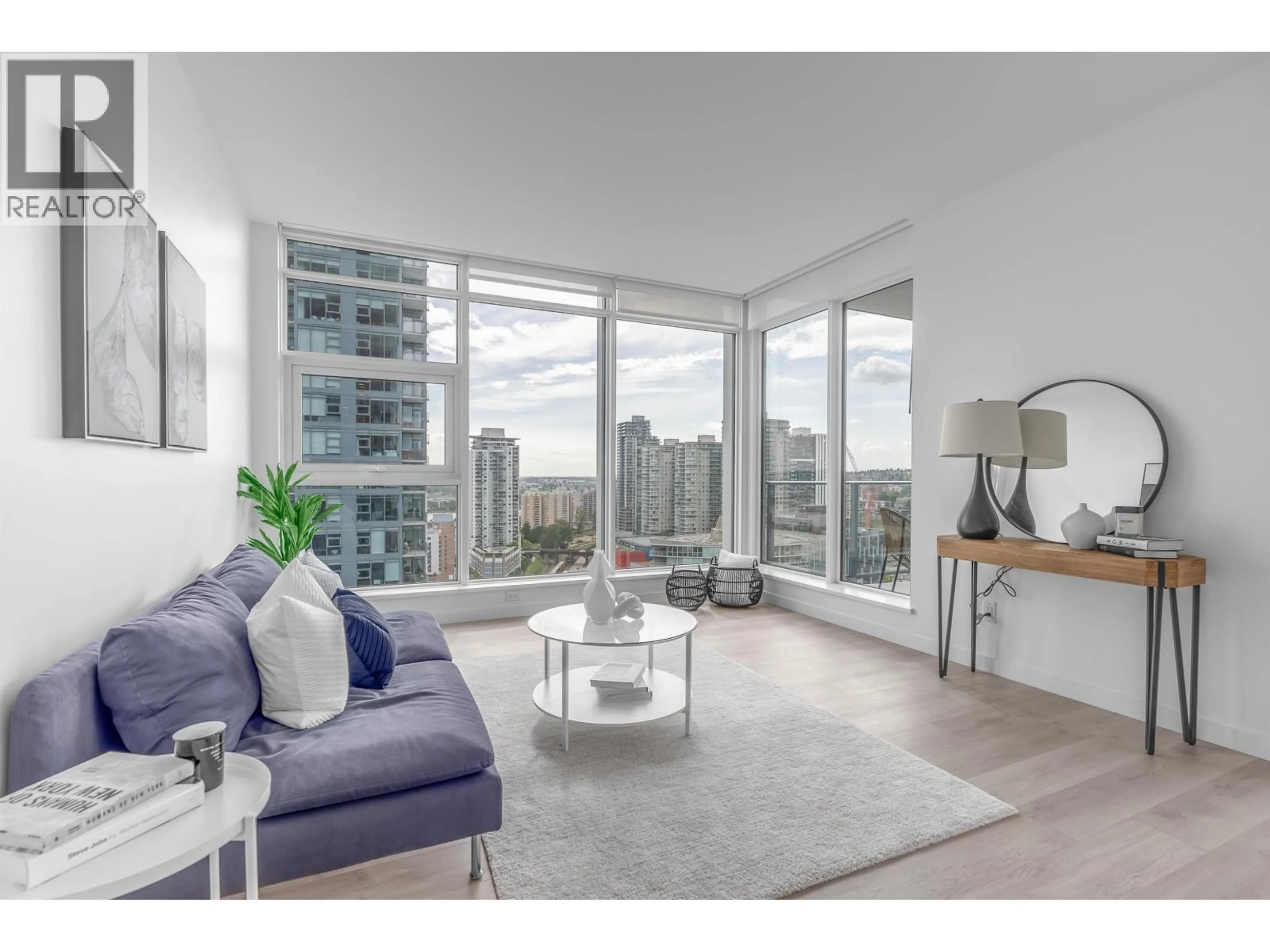 Living room with furniture, unknown for 2104 - 660 QUAYSIDE DRIVE, New Westminster British Columbia V3M0P1