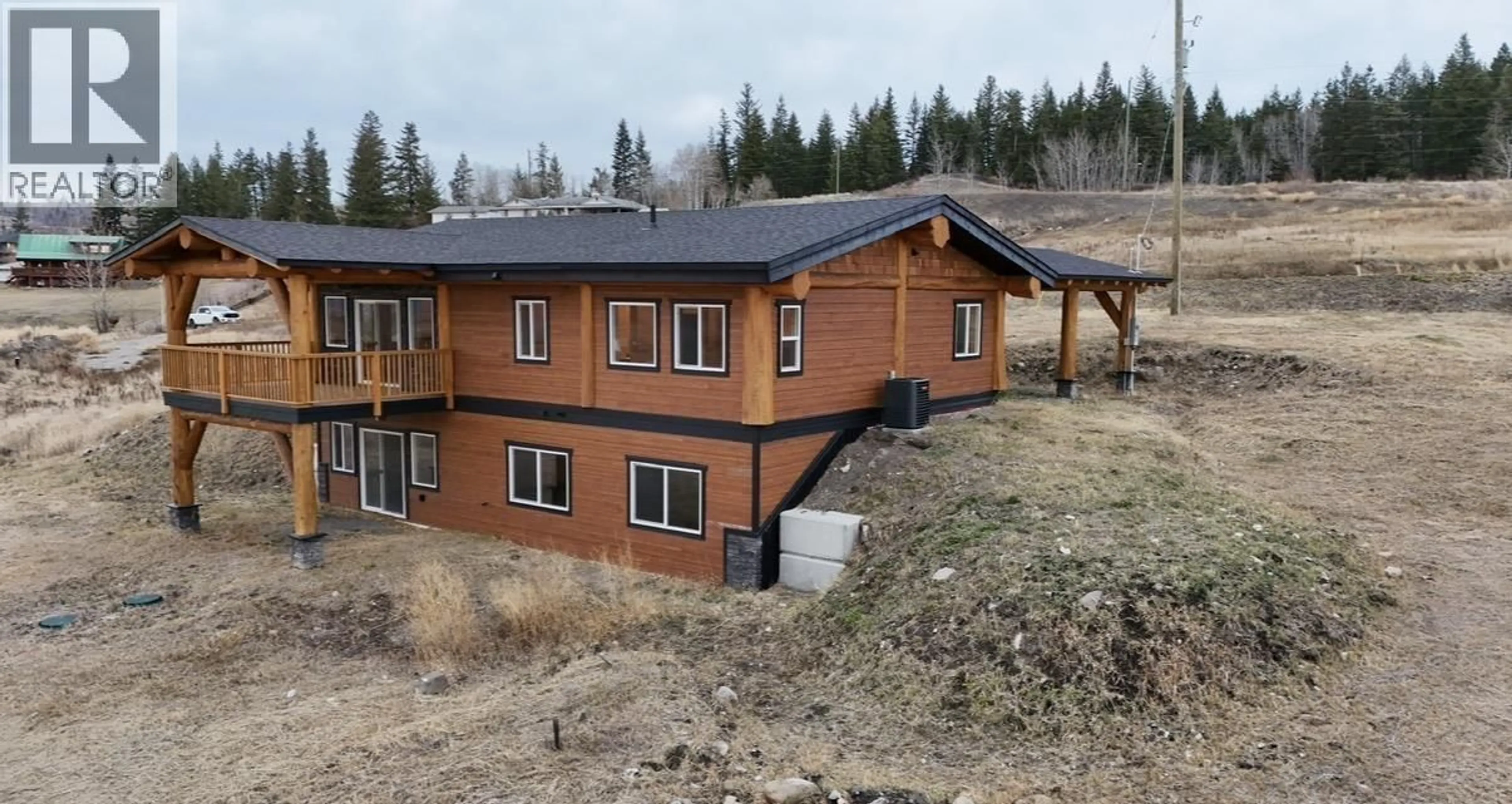 A pic from outside/outdoor area/front of a property/back of a property/a pic from drone, building for 2976 GOLD DIGGER DRIVE, Williams Lake British Columbia V0K2G0
