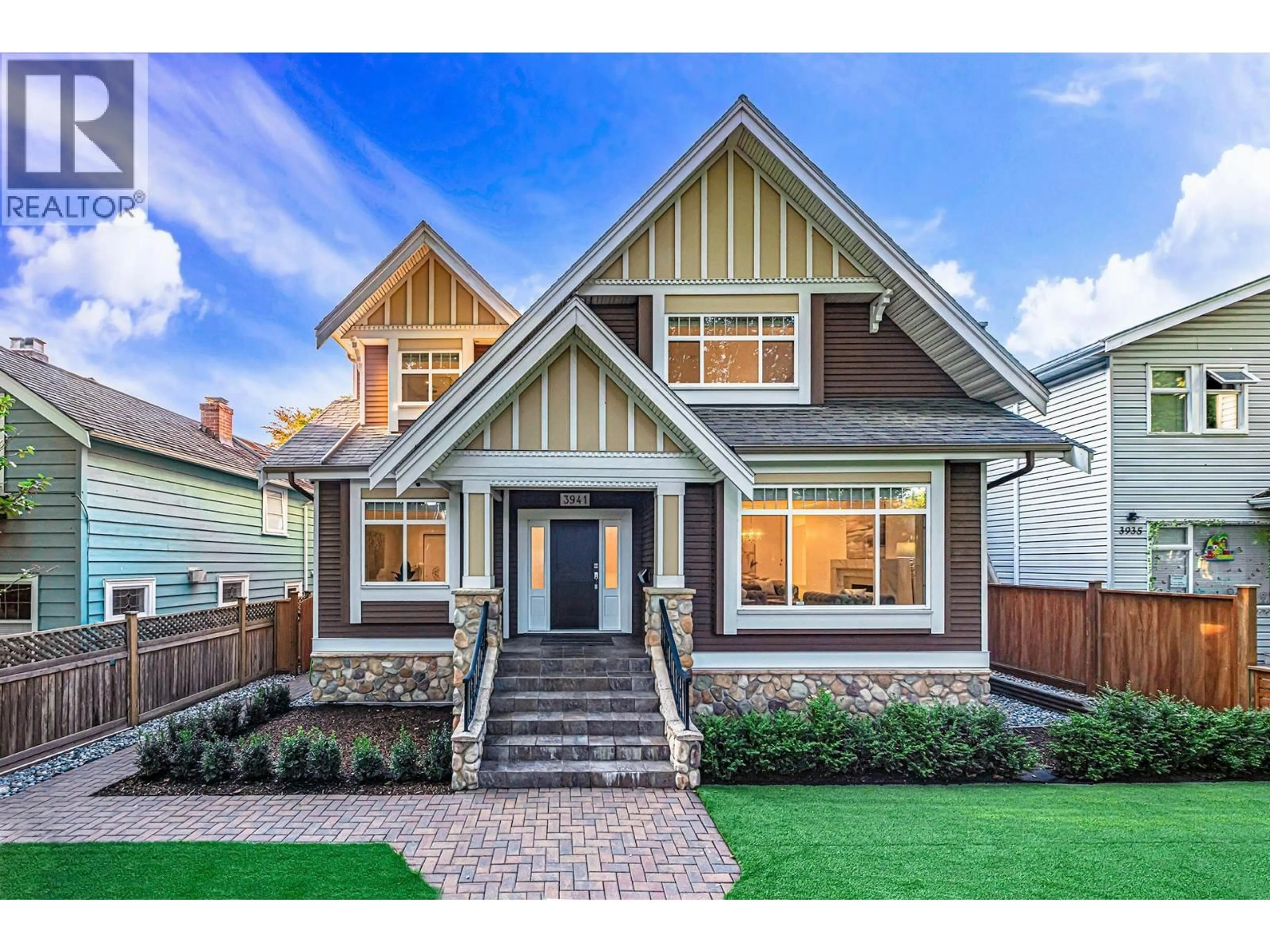 Home with brick exterior material, street for 3941 19TH AVENUE, Vancouver British Columbia V6S1C9