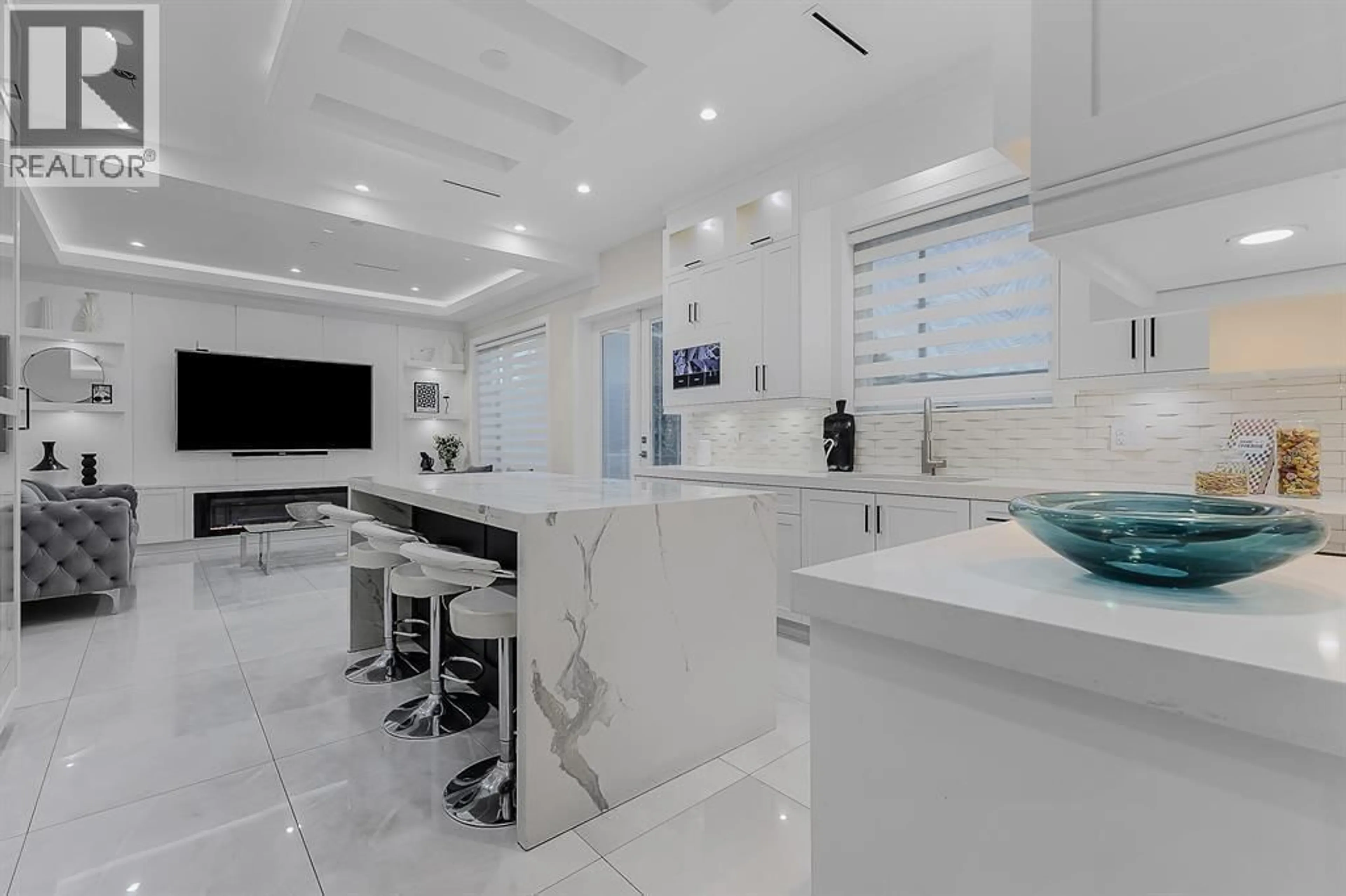 Contemporary kitchen, ceramic/tile floor for 1412 63RD AVENUE, Vancouver British Columbia V5P2L7