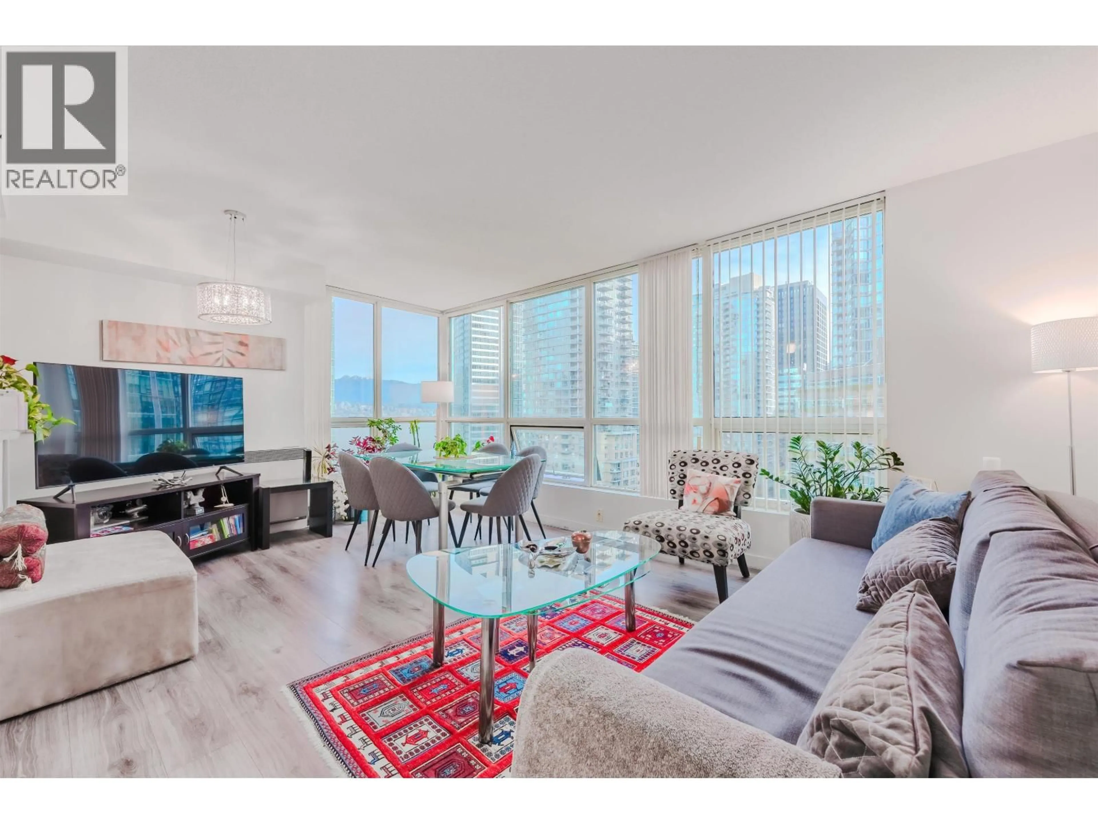 Living room with furniture, unknown for 1204 - 555 JERVIS STREET, Vancouver British Columbia V6E4N1