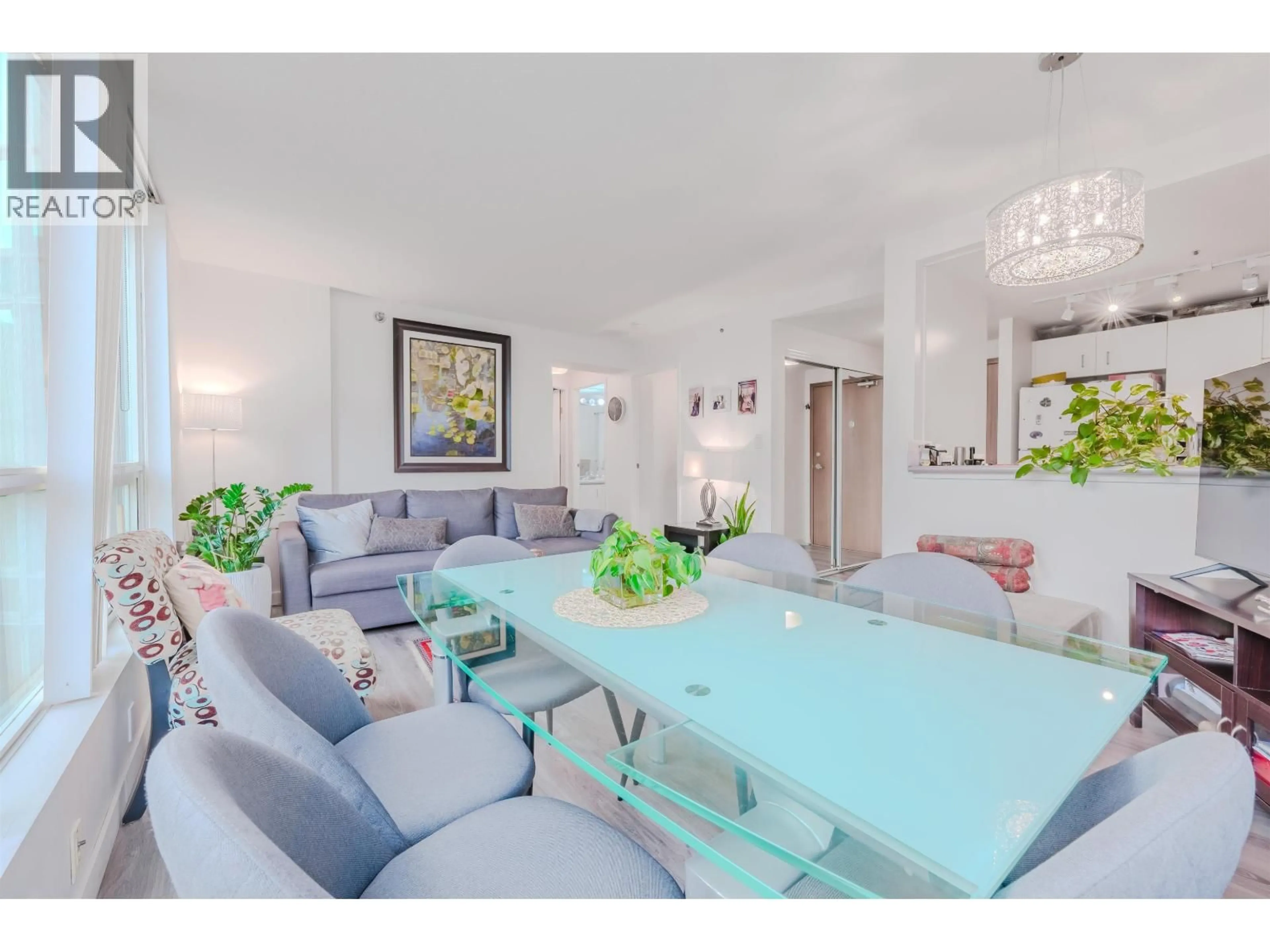 Living room with furniture, unknown for 1204 - 555 JERVIS STREET, Vancouver British Columbia V6E4N1