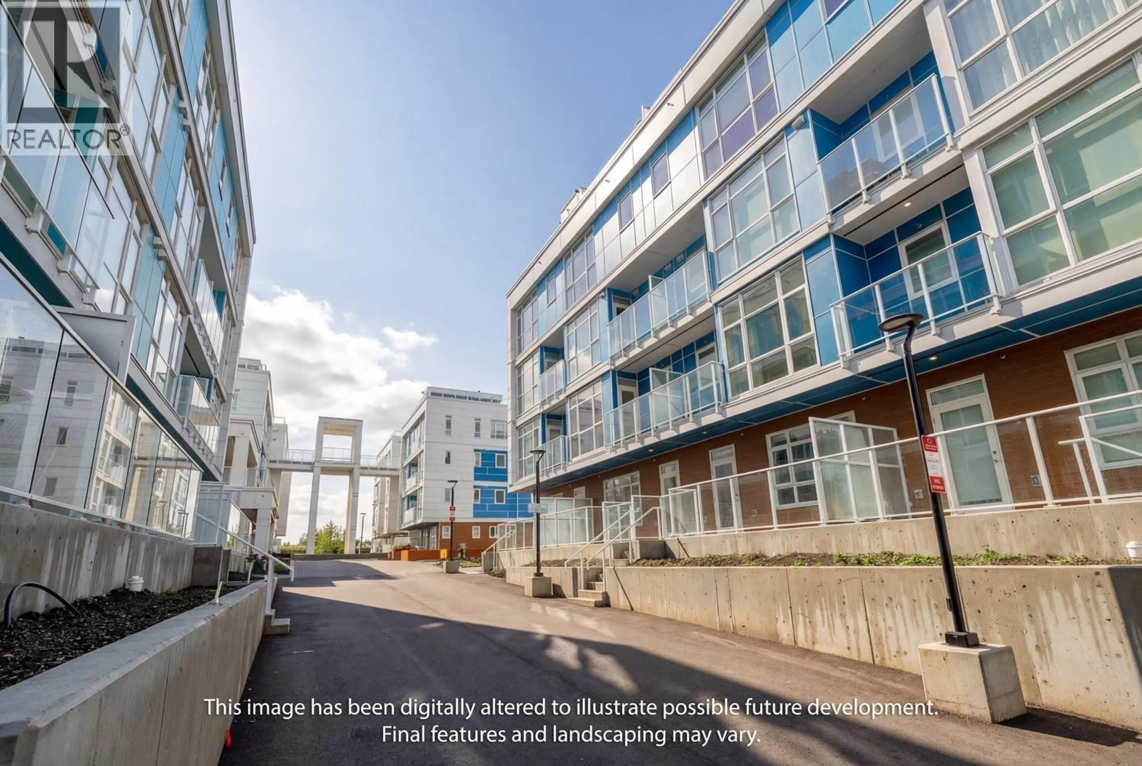 A pic from outside/outdoor area/front of a property/back of a property/a pic from drone, building for 11 - 10333 RIVER DRIVE, Richmond British Columbia V6X1Z2