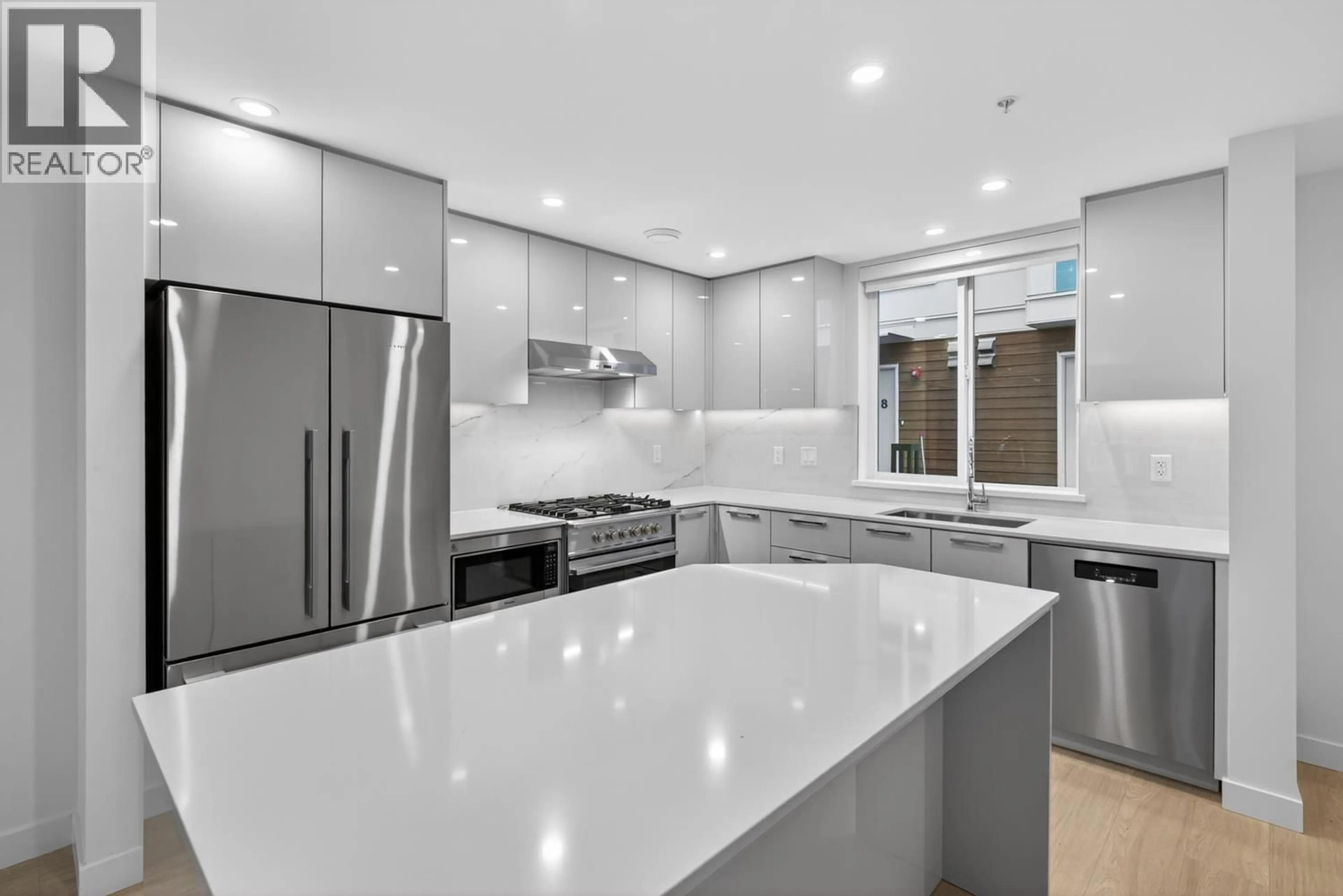 Open concept kitchen, ceramic/tile floor for 11 - 10333 RIVER DRIVE, Richmond British Columbia V6X1Z2